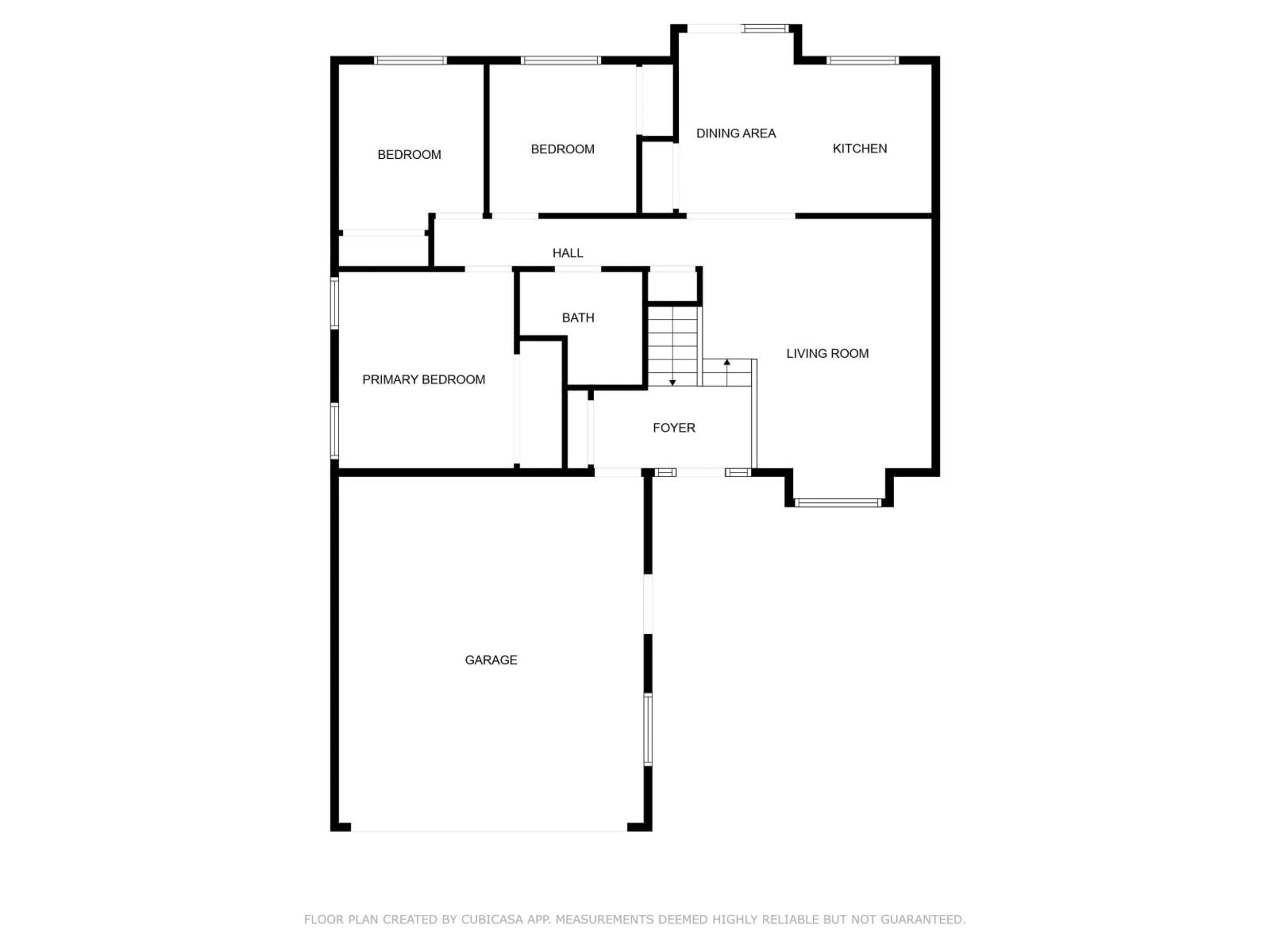 Floor plan for 6018 54 AV, Cold Lake Alberta T9M1V5