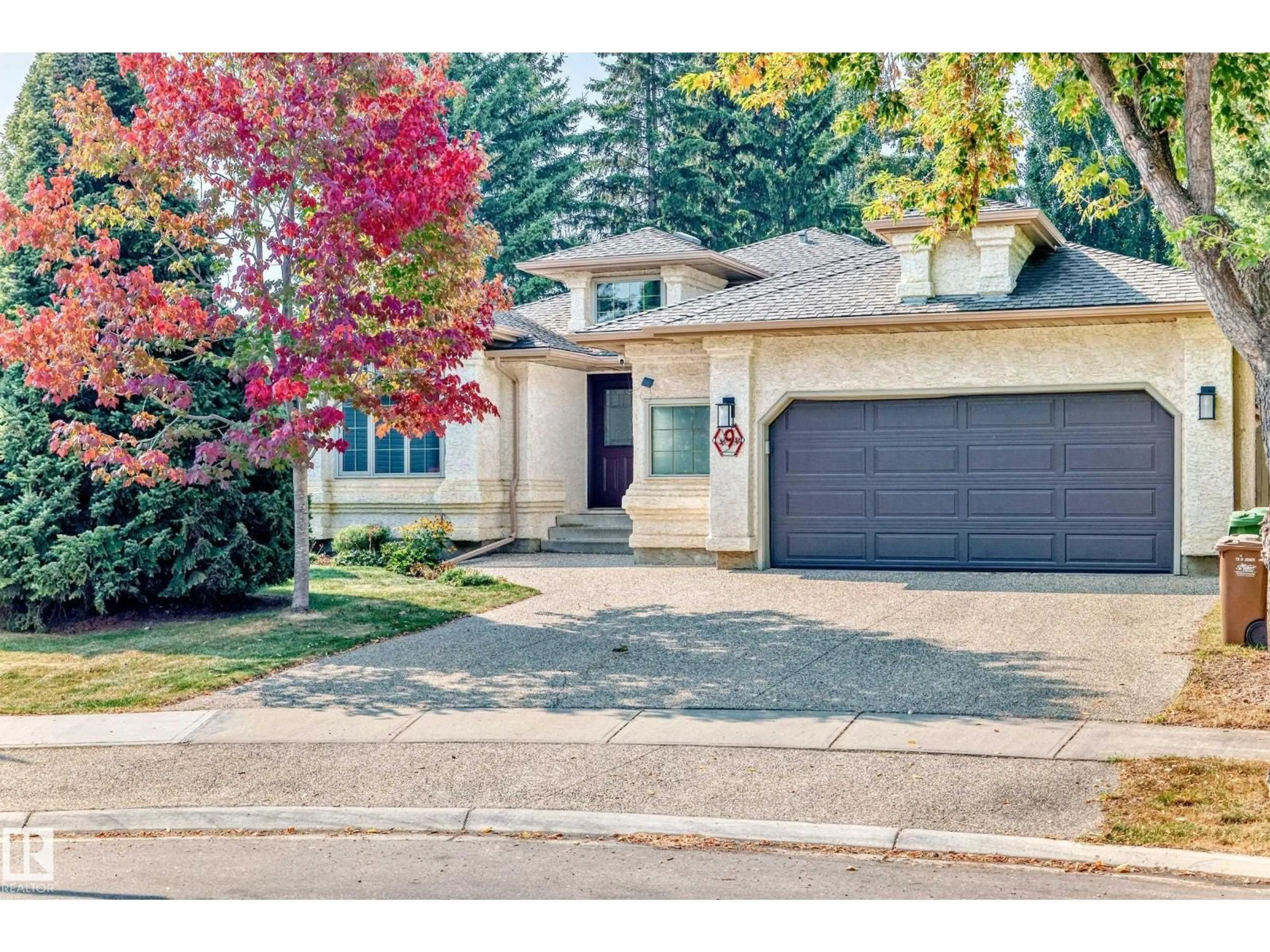 Home with brick exterior material, street for 9 EMPIRE, St. Albert Alberta T8N5X5