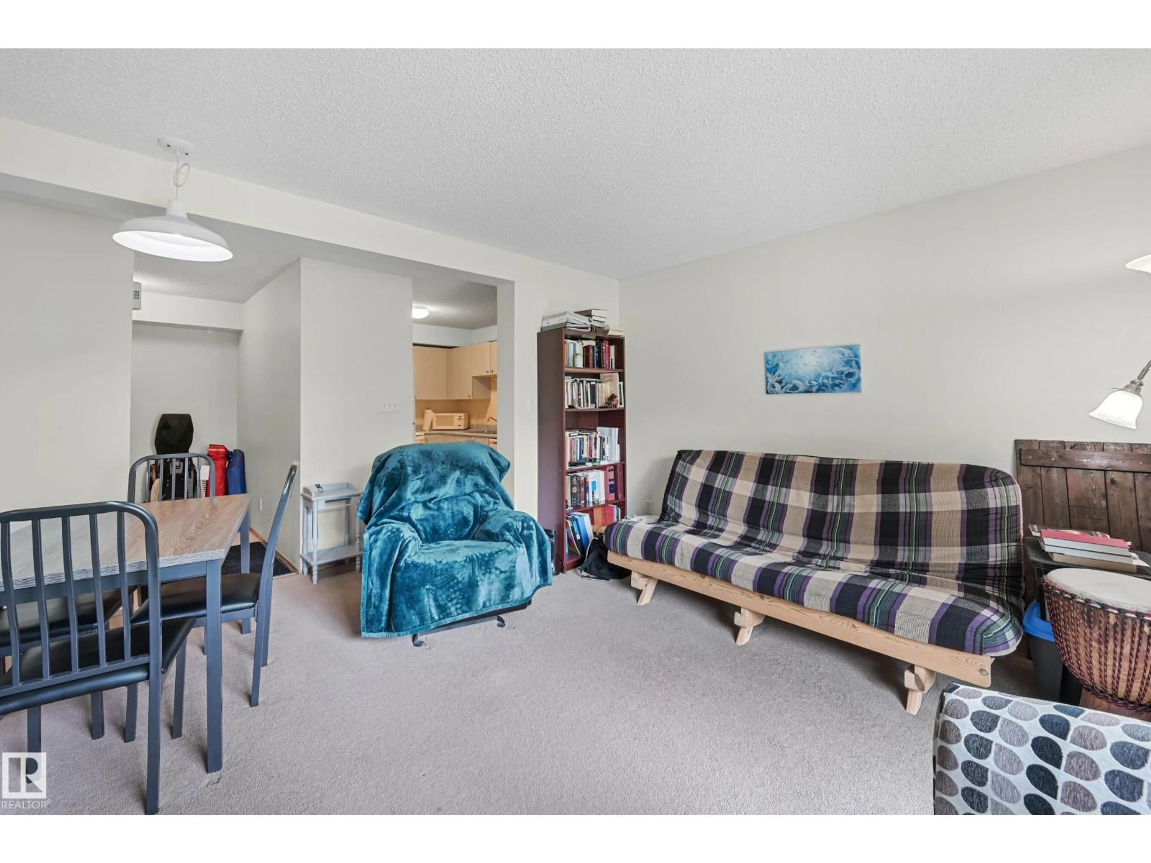 Living room with furniture, unknown for 104A - 110 WESTPARK DR, Fort Saskatchewan Alberta T8L4M2