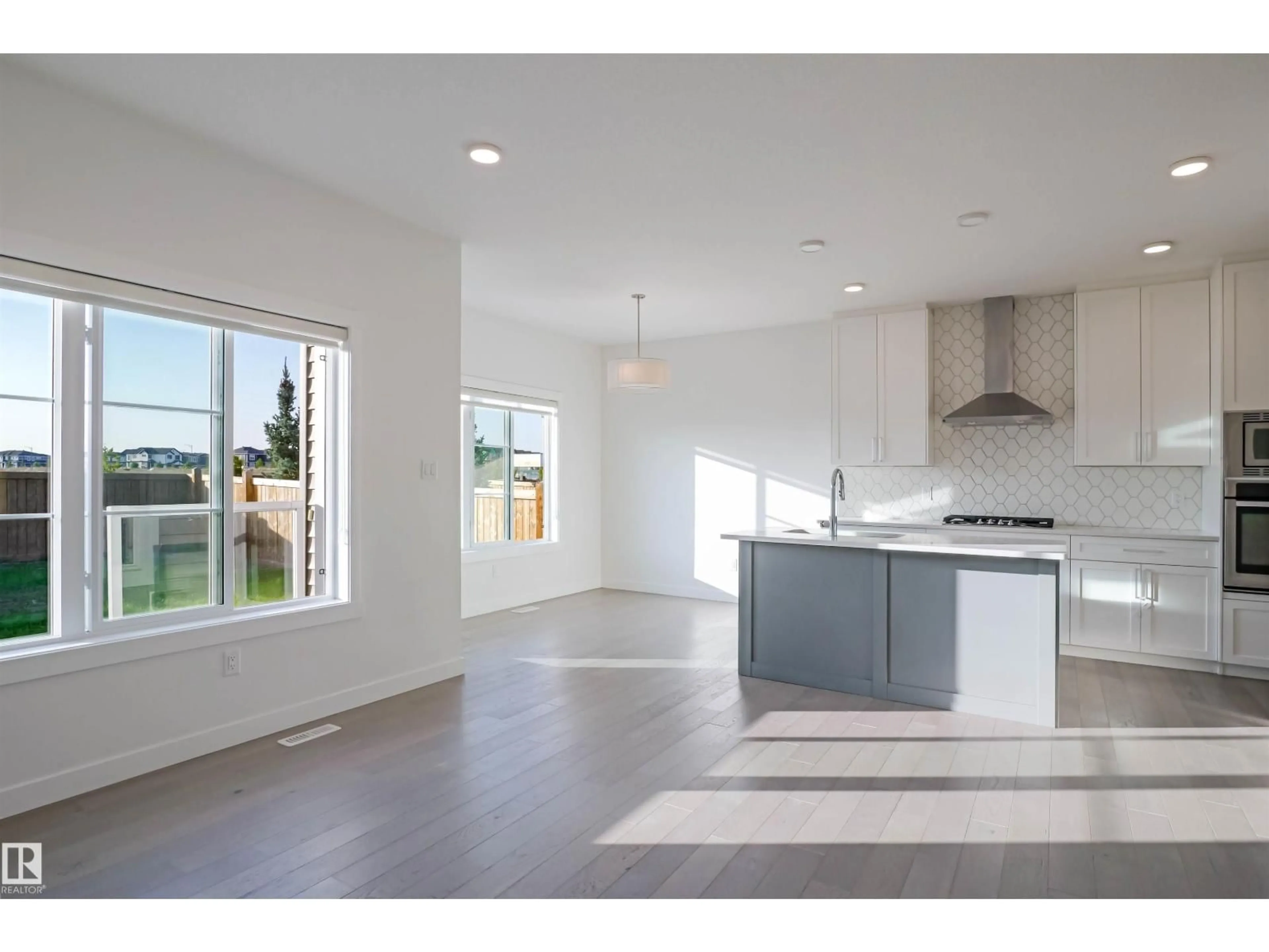 Open concept kitchen, ceramic/tile floor for SW - 2212 160 ST, Edmonton Alberta T6W4E5