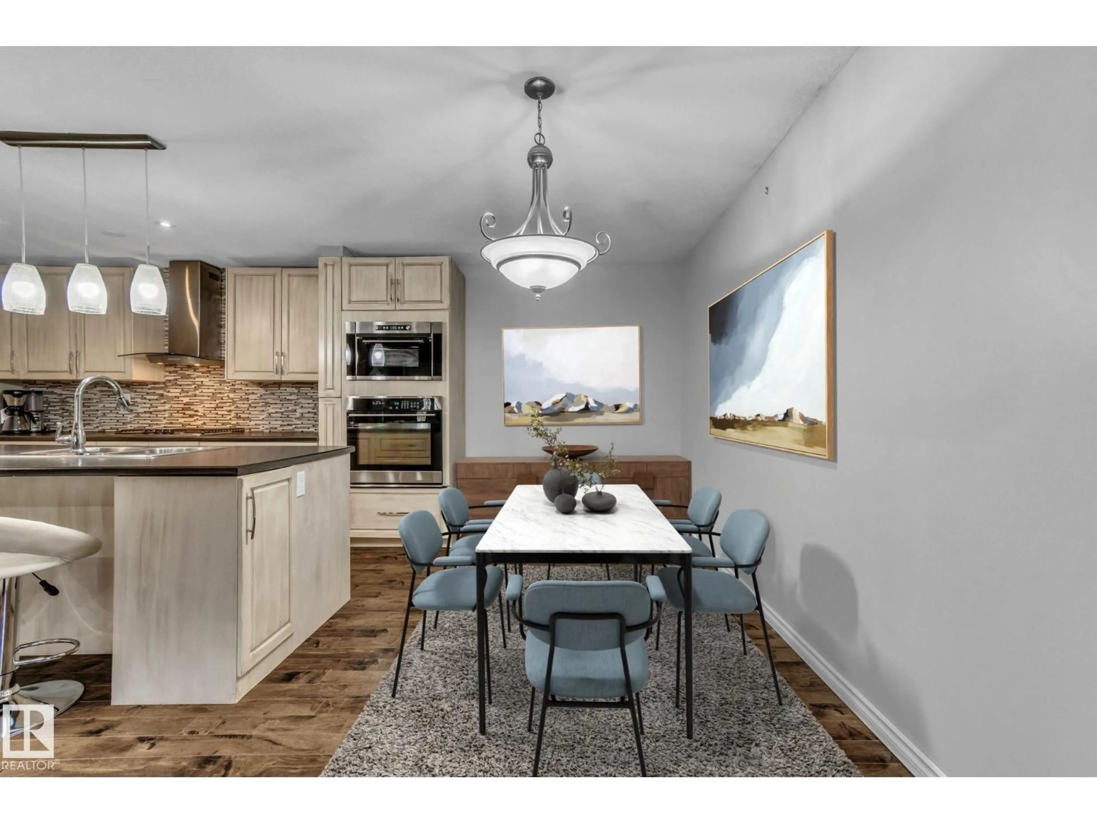 Open concept kitchen, unknown for NW - 5758 172 ST, Edmonton Alberta T6M1B4