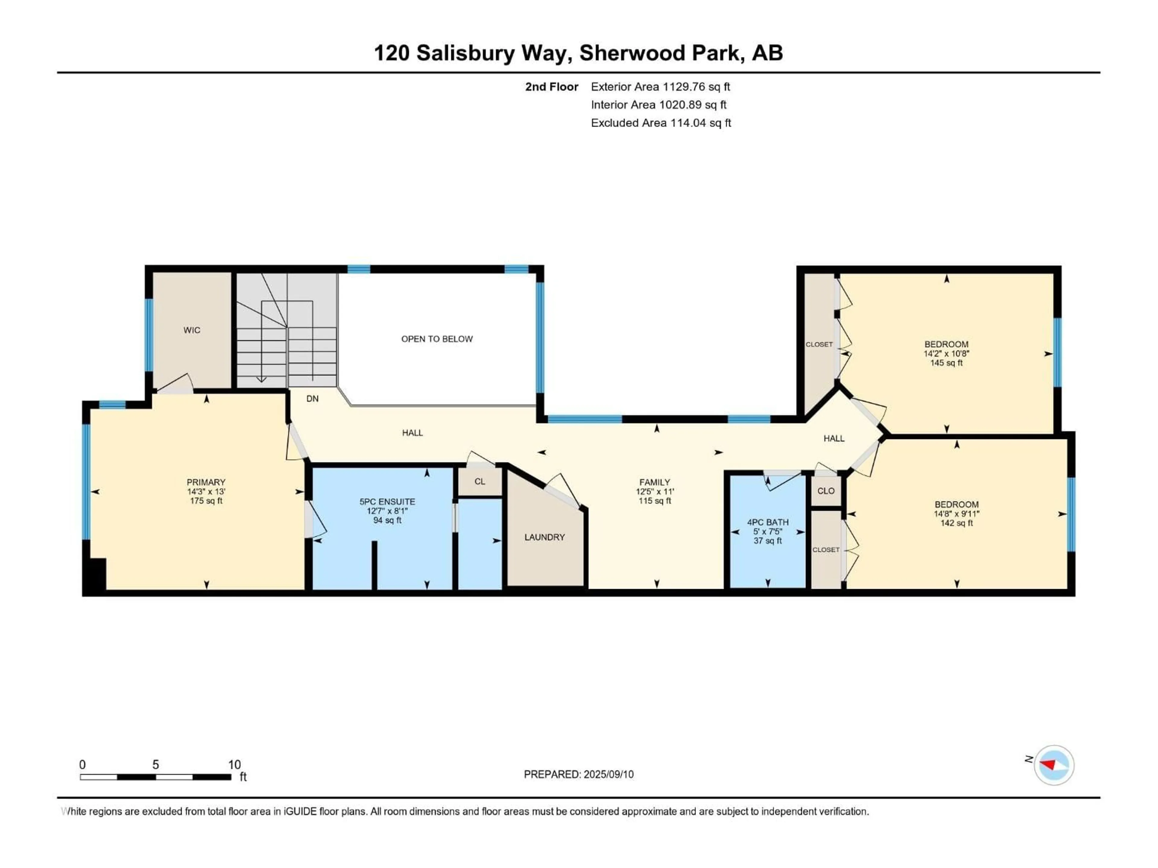 Floor plan for 120 SALISBURY WY, Sherwood Park Alberta T8B0B4
