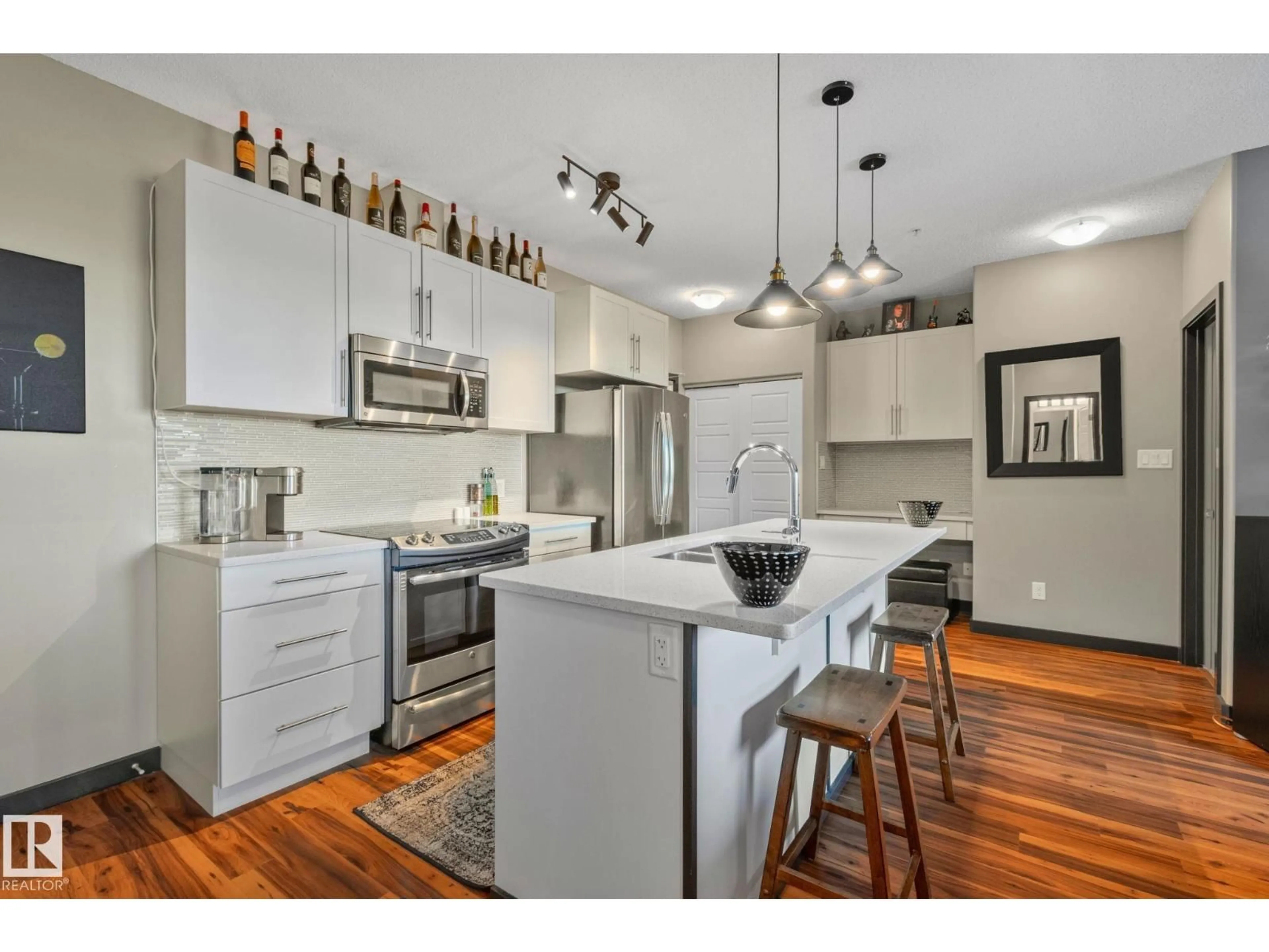 Open concept kitchen, unknown for #404 - 1144 ADAMSON DR, Edmonton Alberta T6W2X7