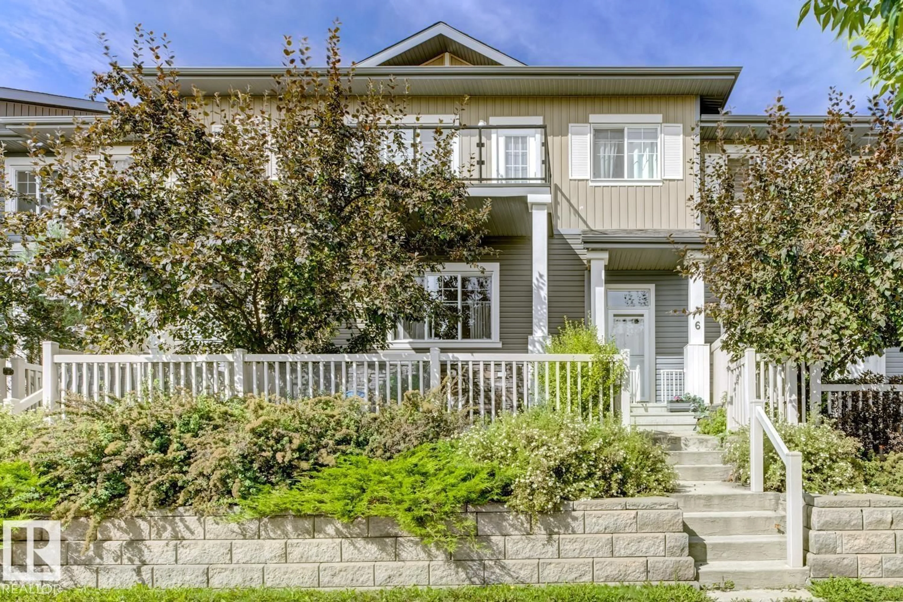Home with vinyl exterior material, street for #6 - 1030 CHAPPELLE BV, Edmonton Alberta T6W2K7