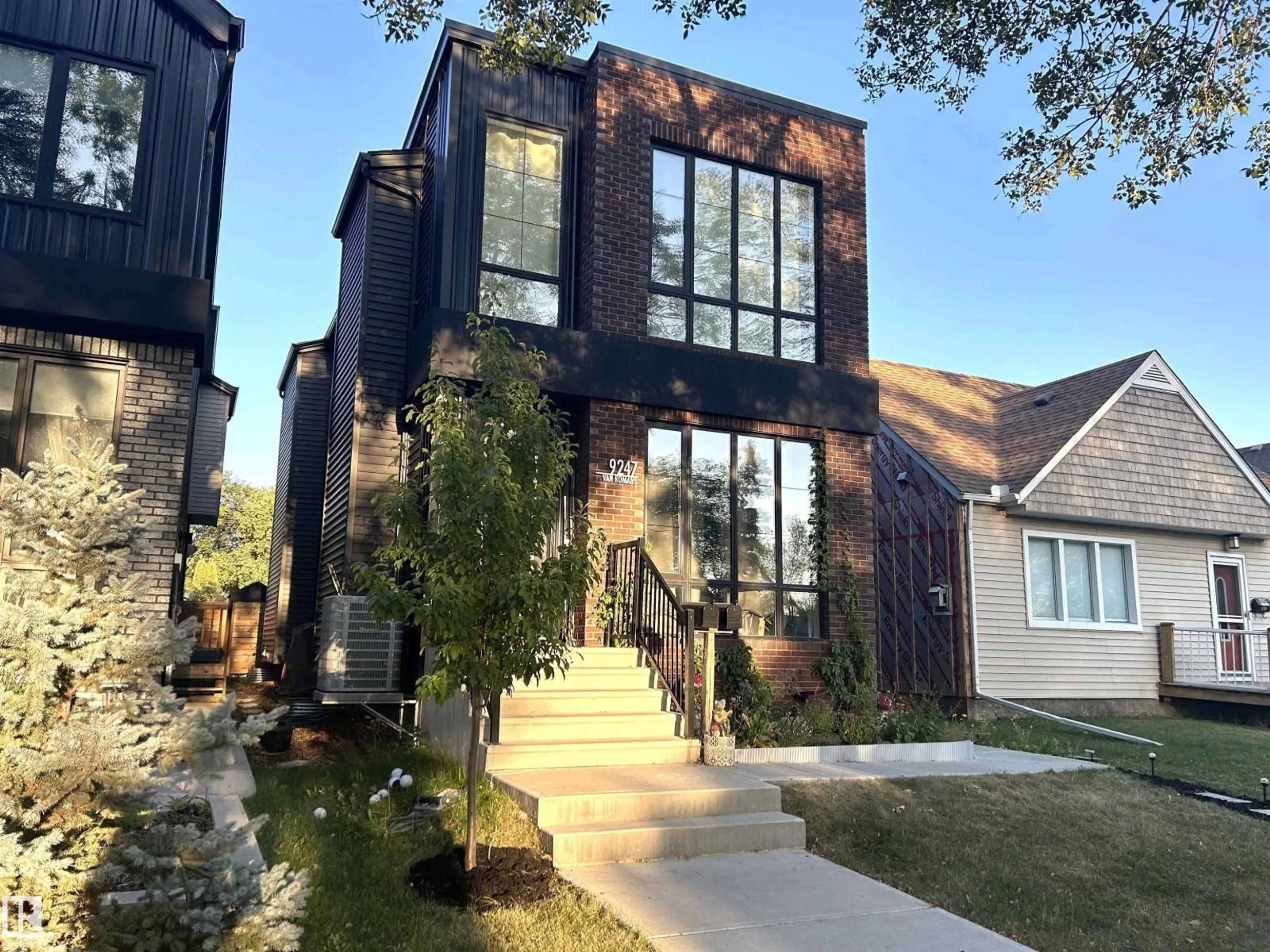 Home with brick exterior material, street for 9247 77 ST, Edmonton Alberta T6C2M2