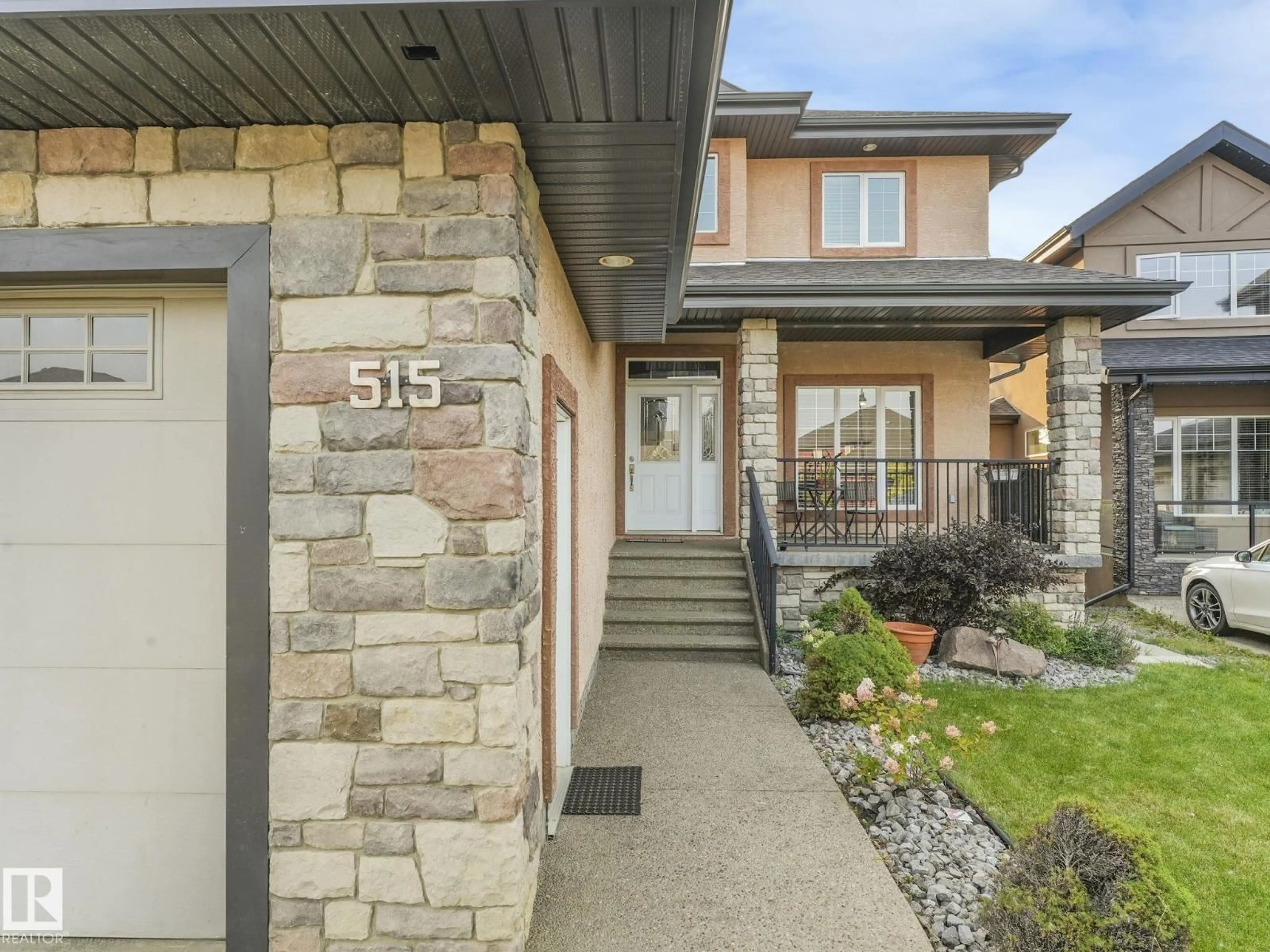 Home with brick exterior material, street for 515 CALLAGHAN PT SW, Edmonton Alberta T6W0G4