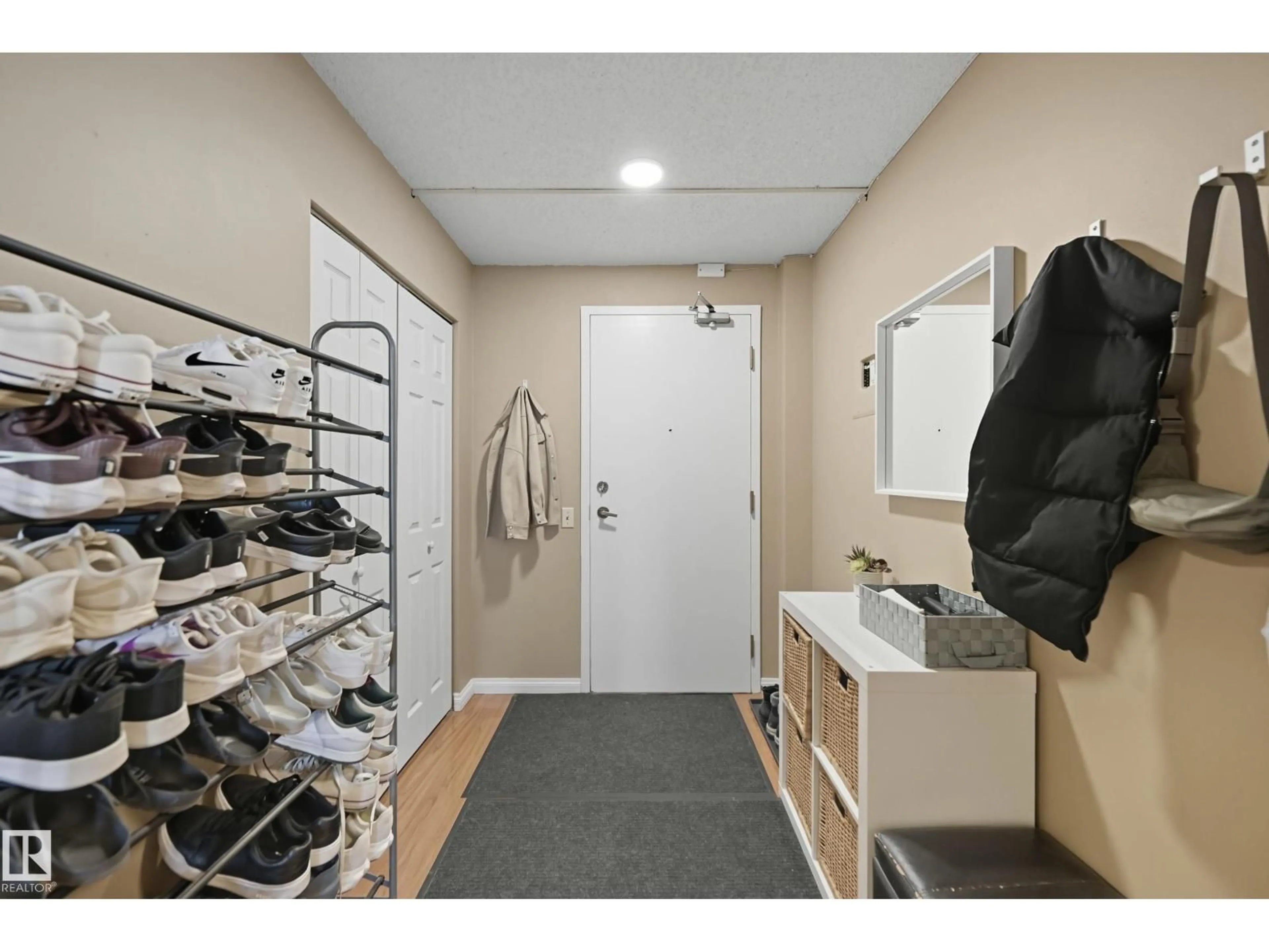 Storage room or clothes room or walk-in closet for #1008 - 10125 109 ST NW, Edmonton Alberta T5J3P1