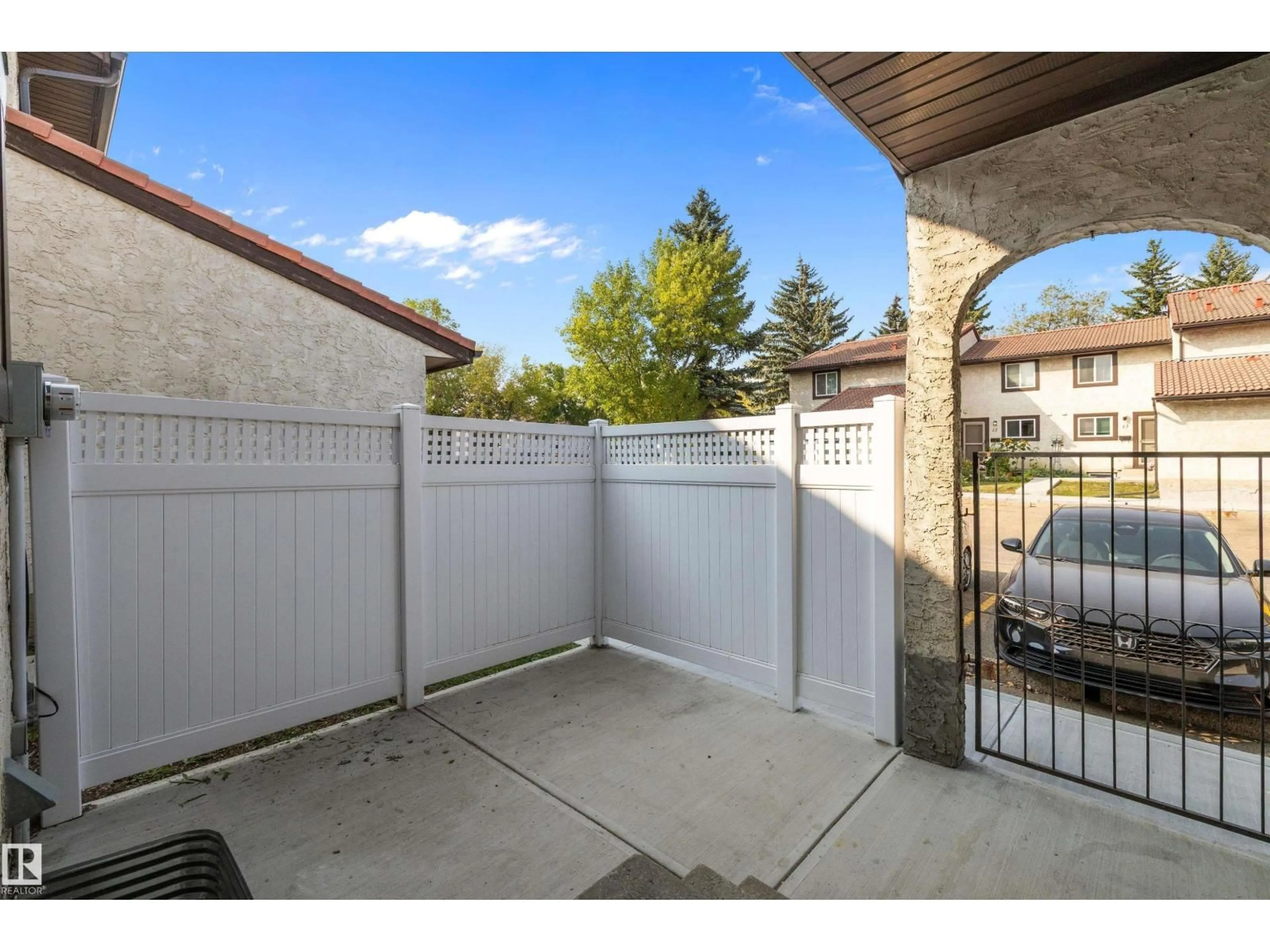 Patio, street for #3 - 17409 95 ST, Edmonton Alberta T5Z2A9