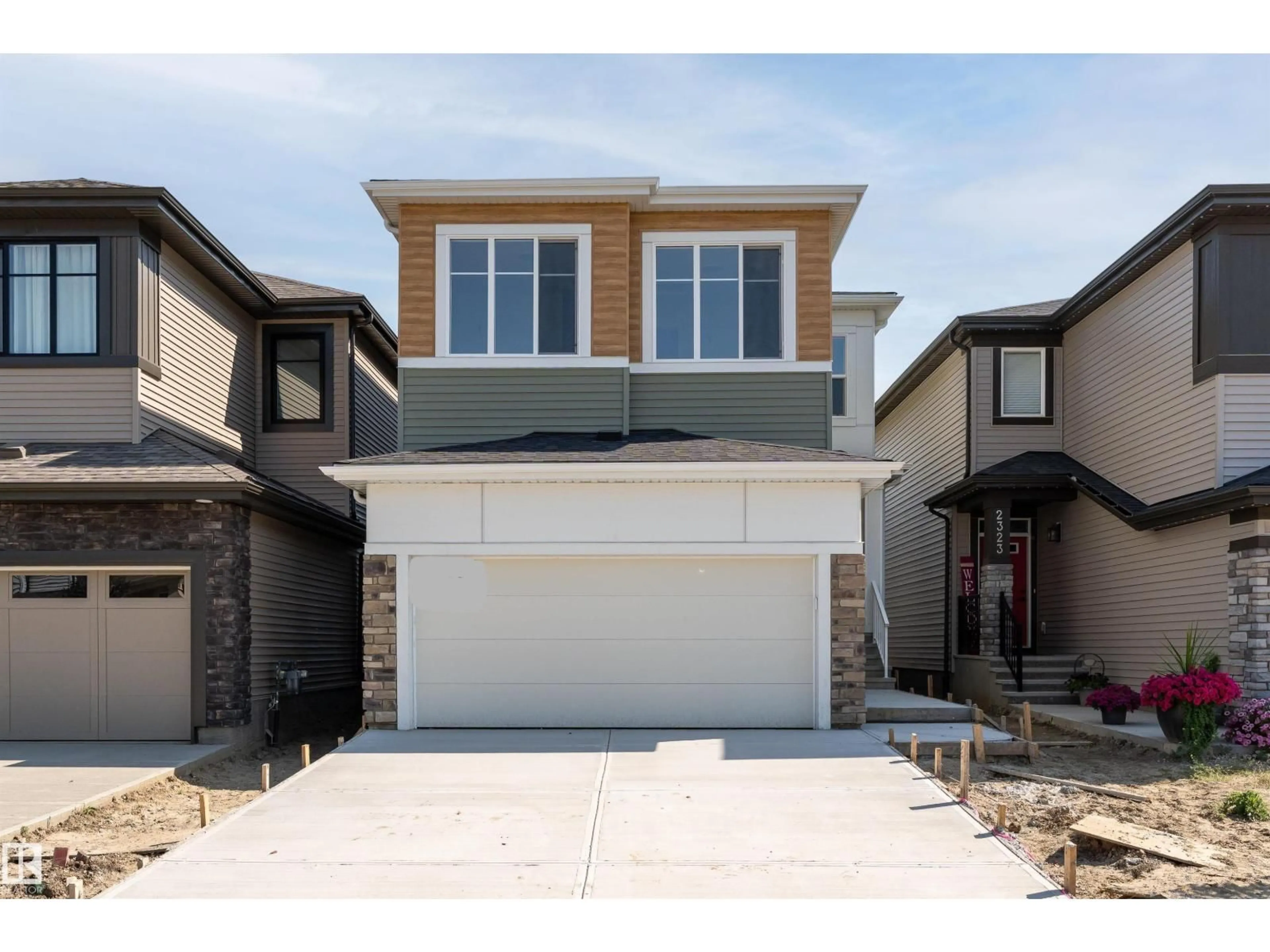 Home with vinyl exterior material, street for SW - 2319 159 ST, Edmonton Alberta T6W5K5