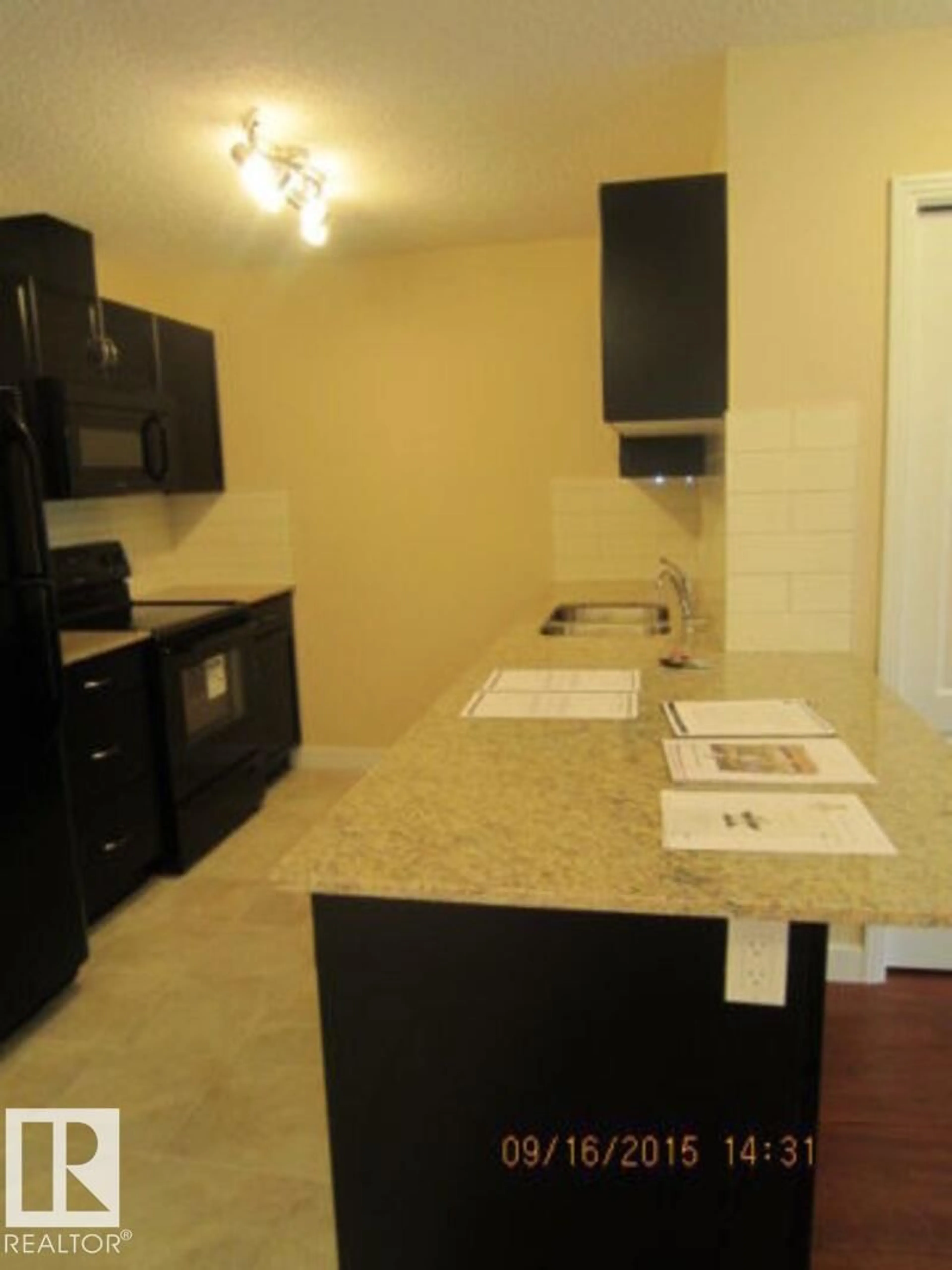 Standard kitchen, unknown for #106 - 12660 142 AV, Edmonton Alberta T5X0J5