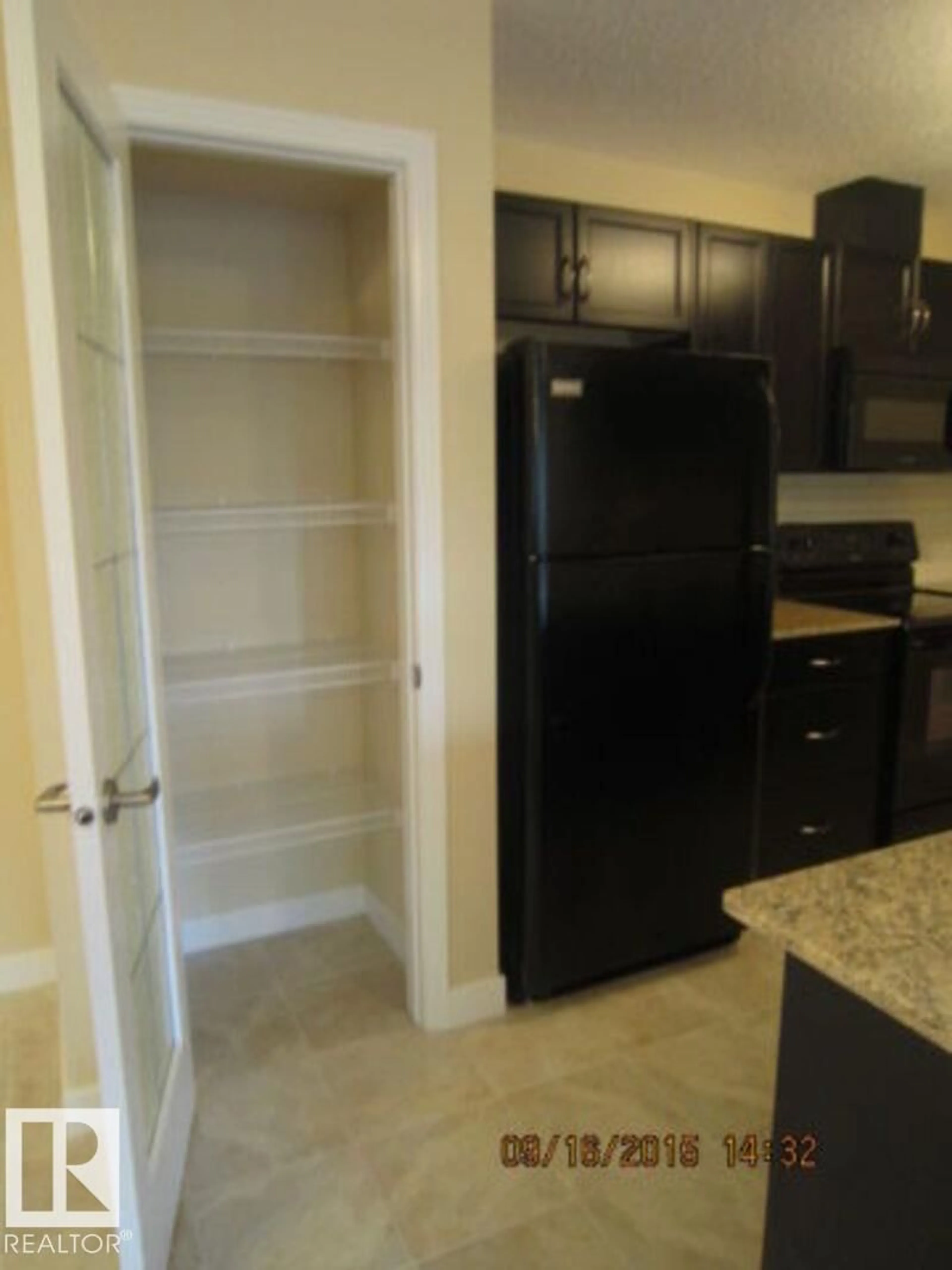 Standard kitchen, ceramic/tile floor for #106 - 12660 142 AV, Edmonton Alberta T5X0J5