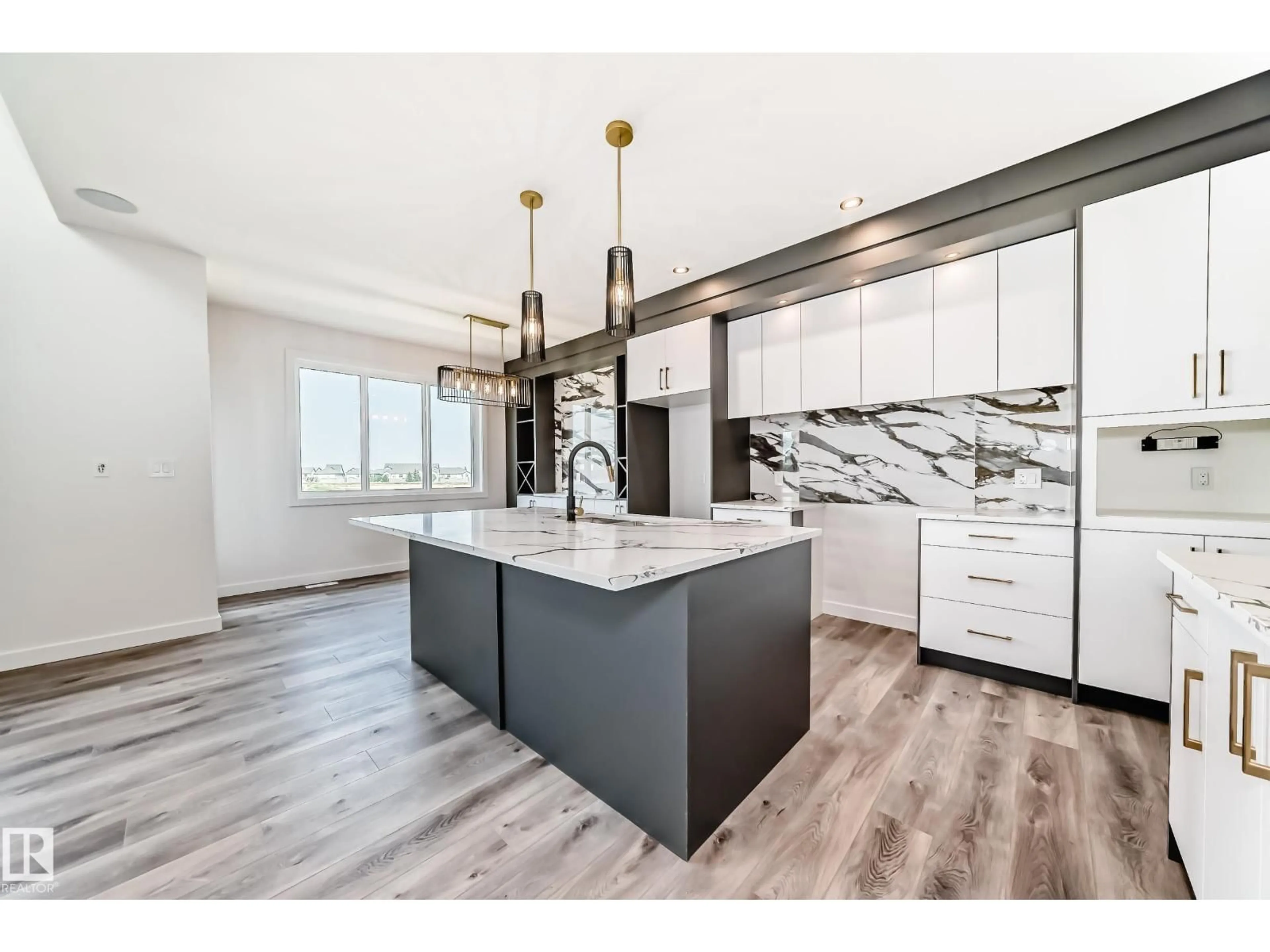 Open concept kitchen, unknown for 14 TENUTO LI, Spruce Grove Alberta T7X4E2