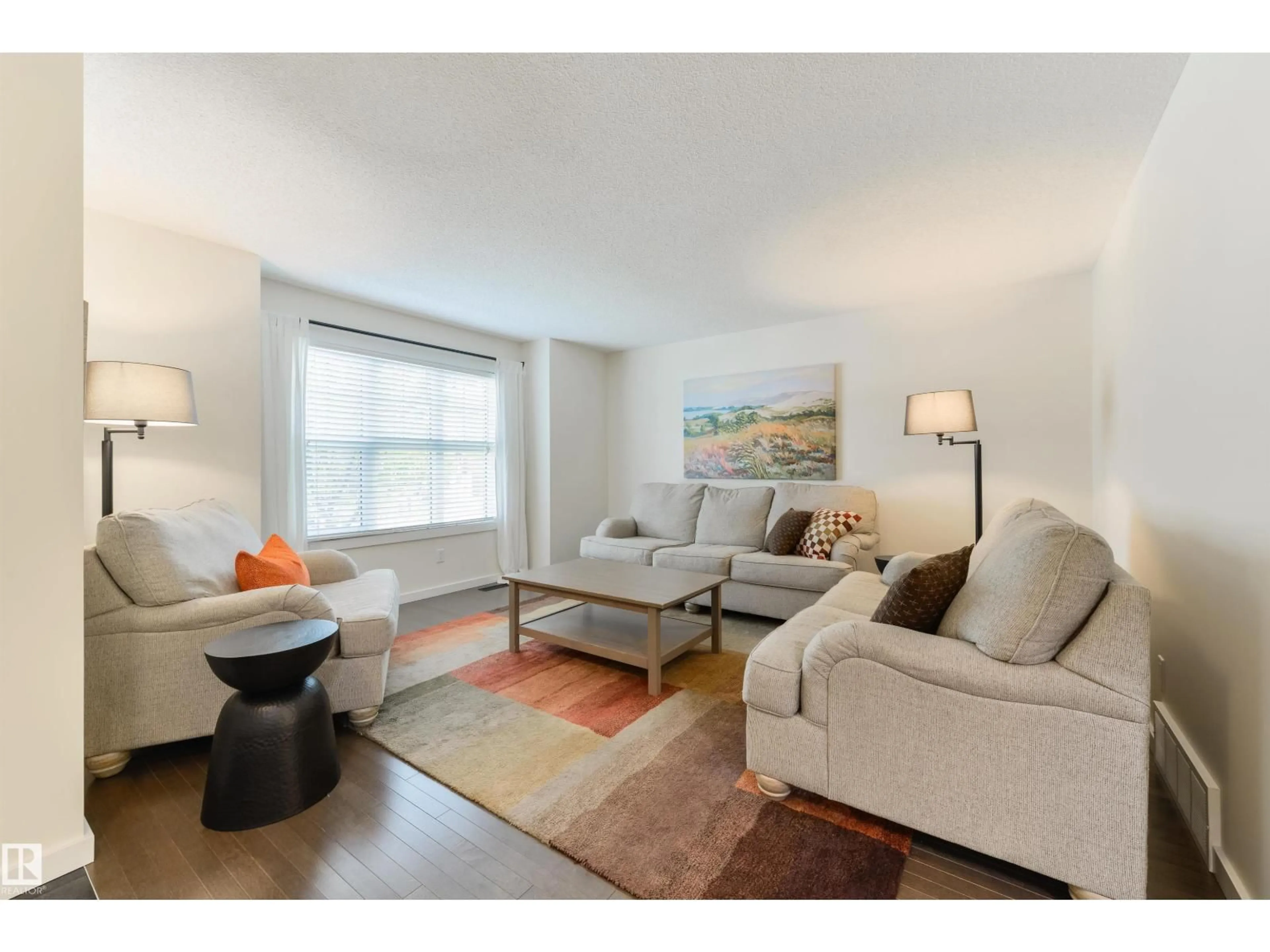 Living room with furniture, unknown for SW - 5519 CRABAPPLE LO, Edmonton Alberta T6X1S5