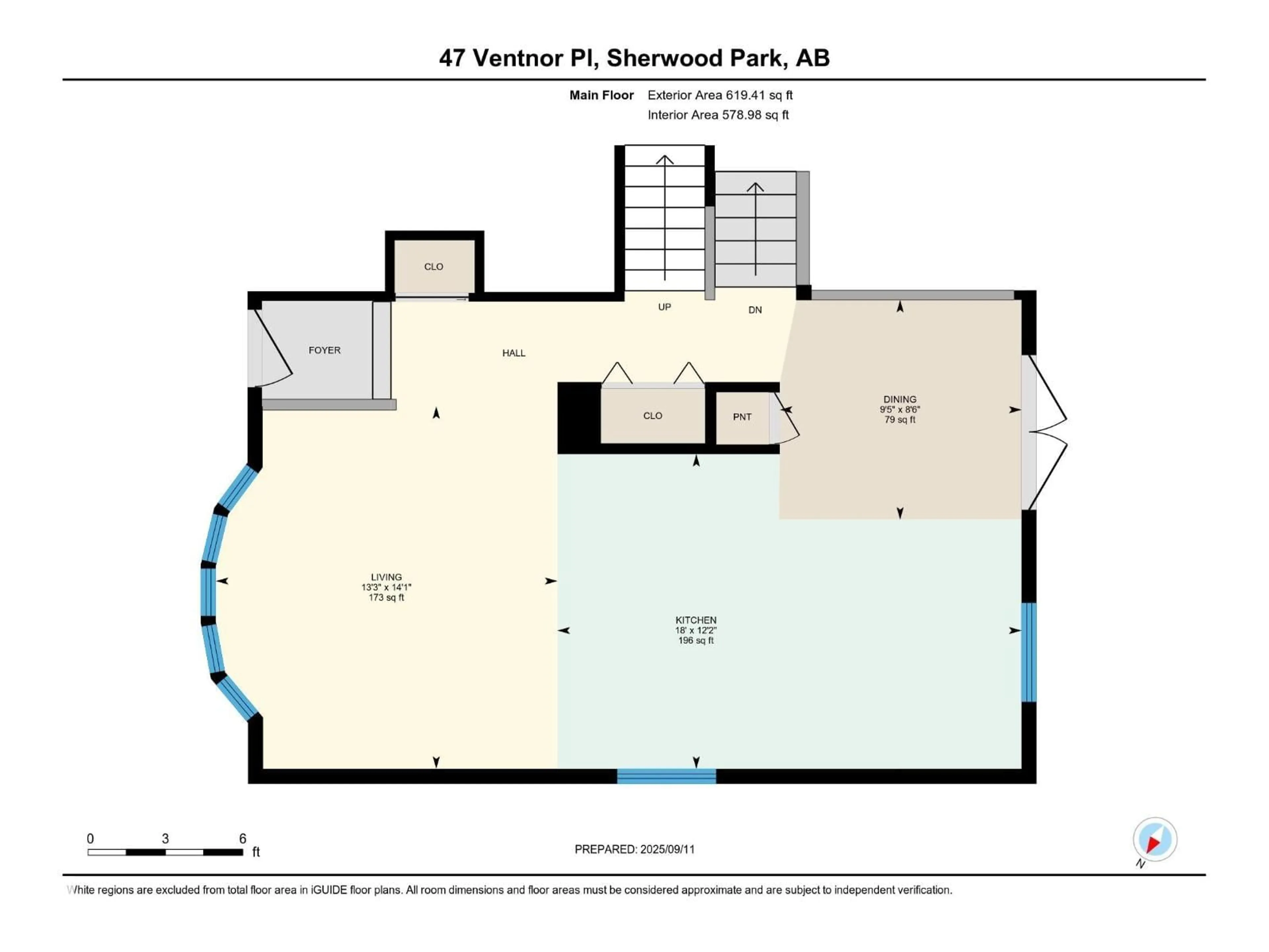 Floor plan for 47 VENTNOR PL, Sherwood Park Alberta T8A4W8