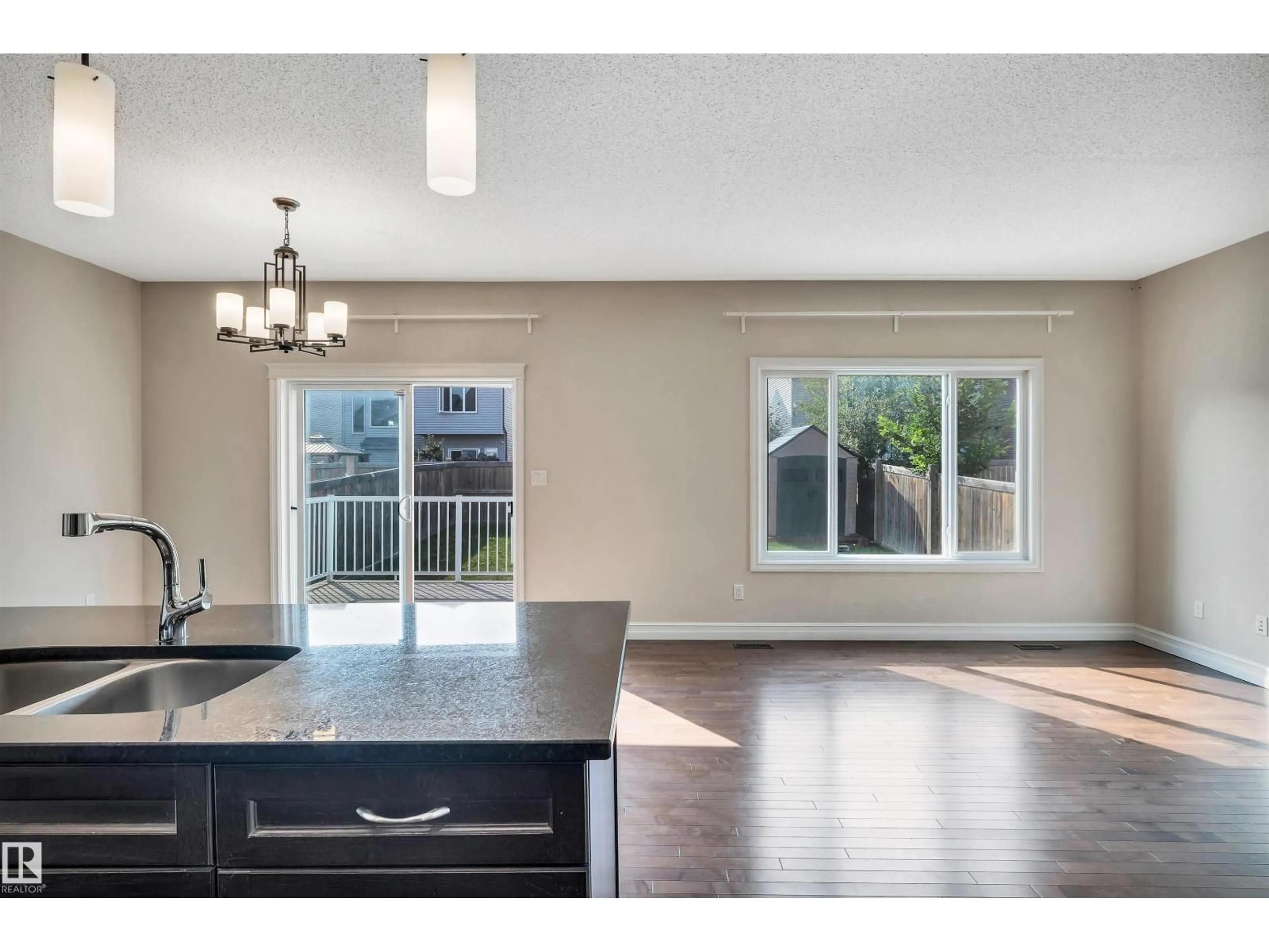 Open concept kitchen, unknown for SW - 15827 10 AV, Edmonton Alberta T6W2H2