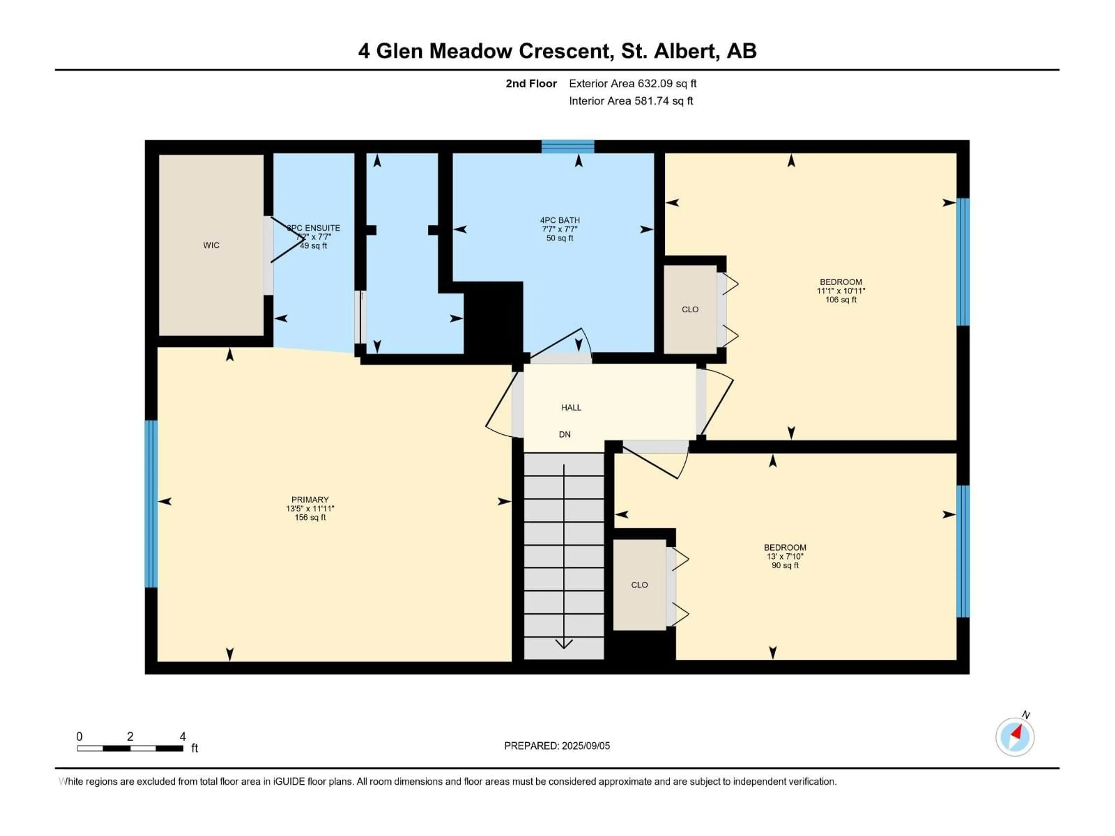 Floor plan for 4 GLEN MEADOW CR, St. Albert Alberta T8N3B6