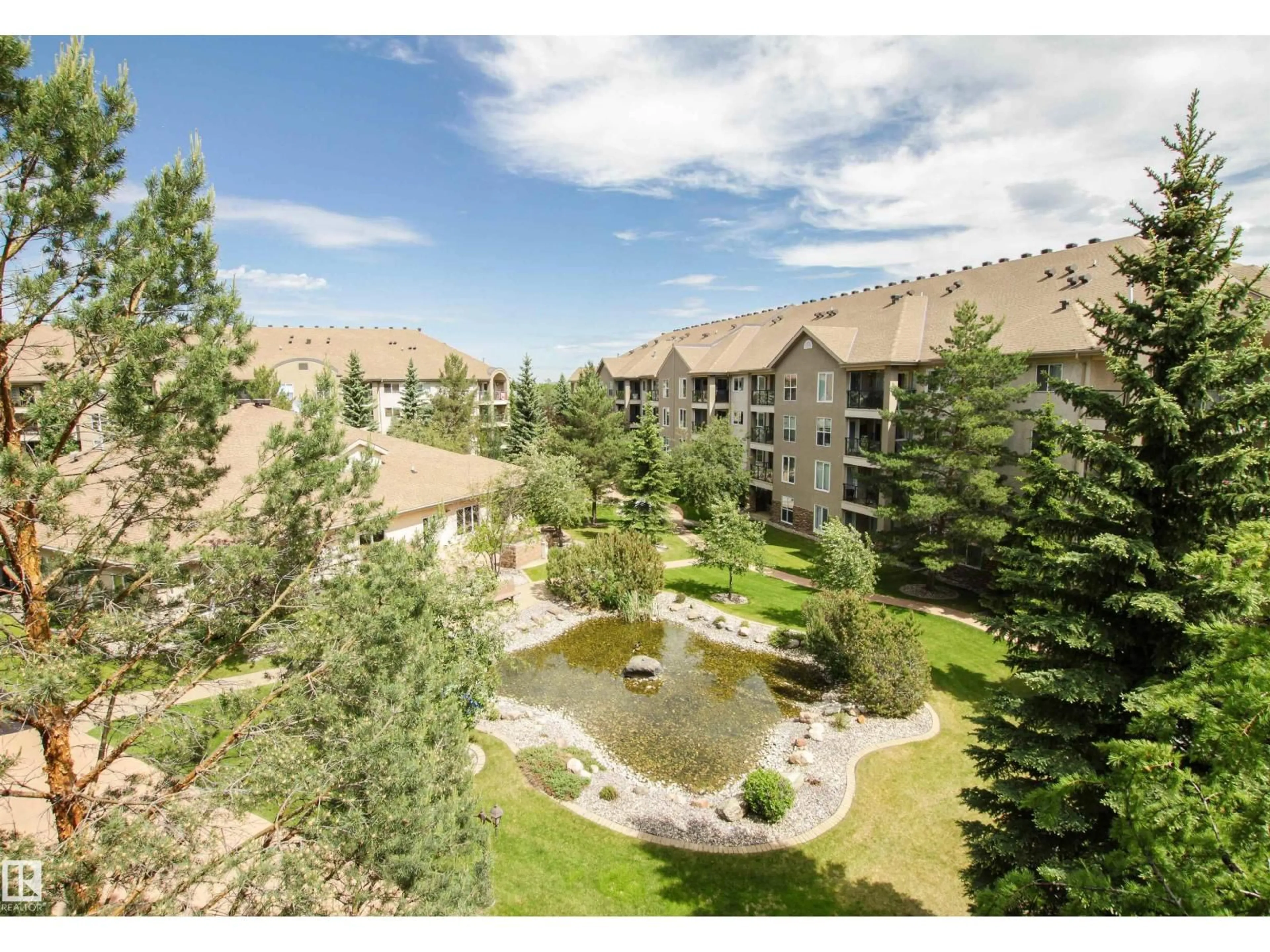 A pic from outside/outdoor area/front of a property/back of a property/a pic from drone, mountain view for 8912 156 ST, Edmonton Alberta T5R5Z2