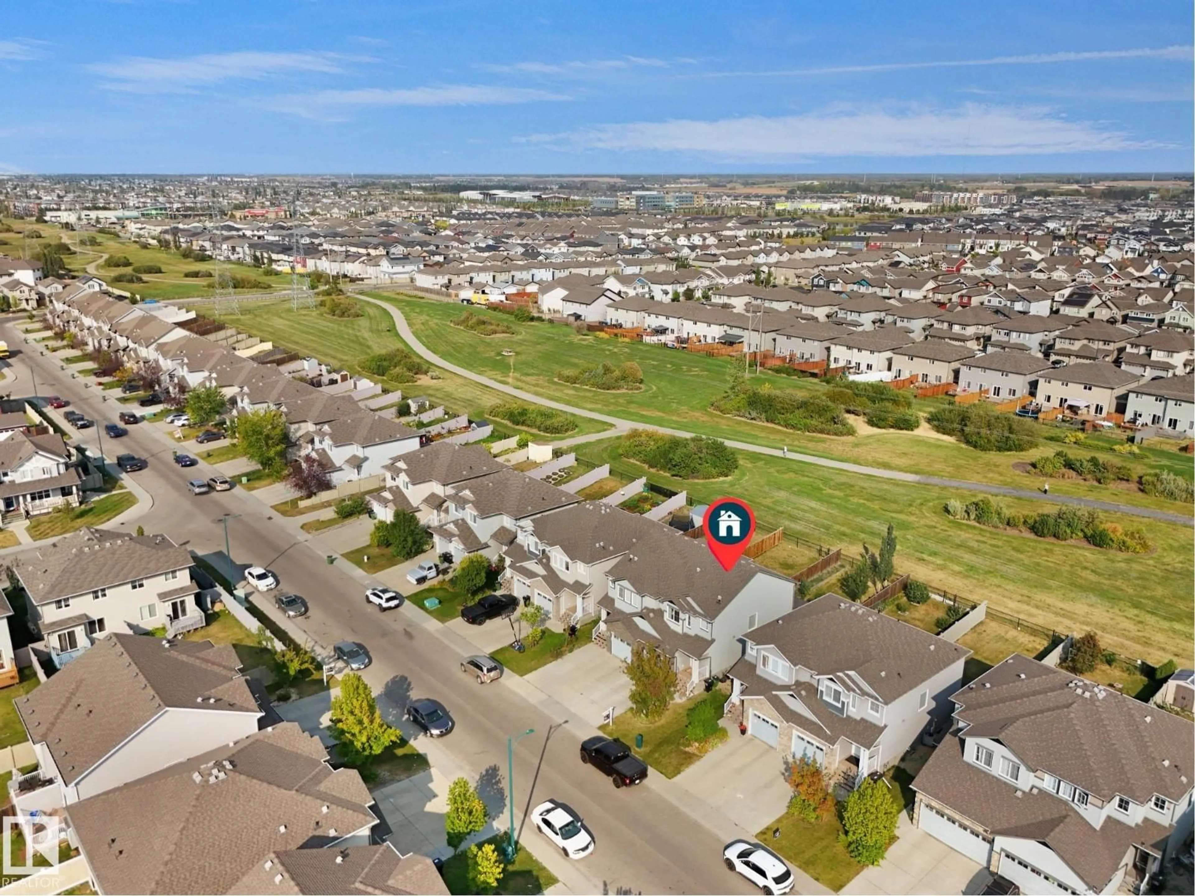 A pic from outside/outdoor area/front of a property/back of a property/a pic from drone, street for 1813 28 ST, Edmonton Alberta T6T0S7