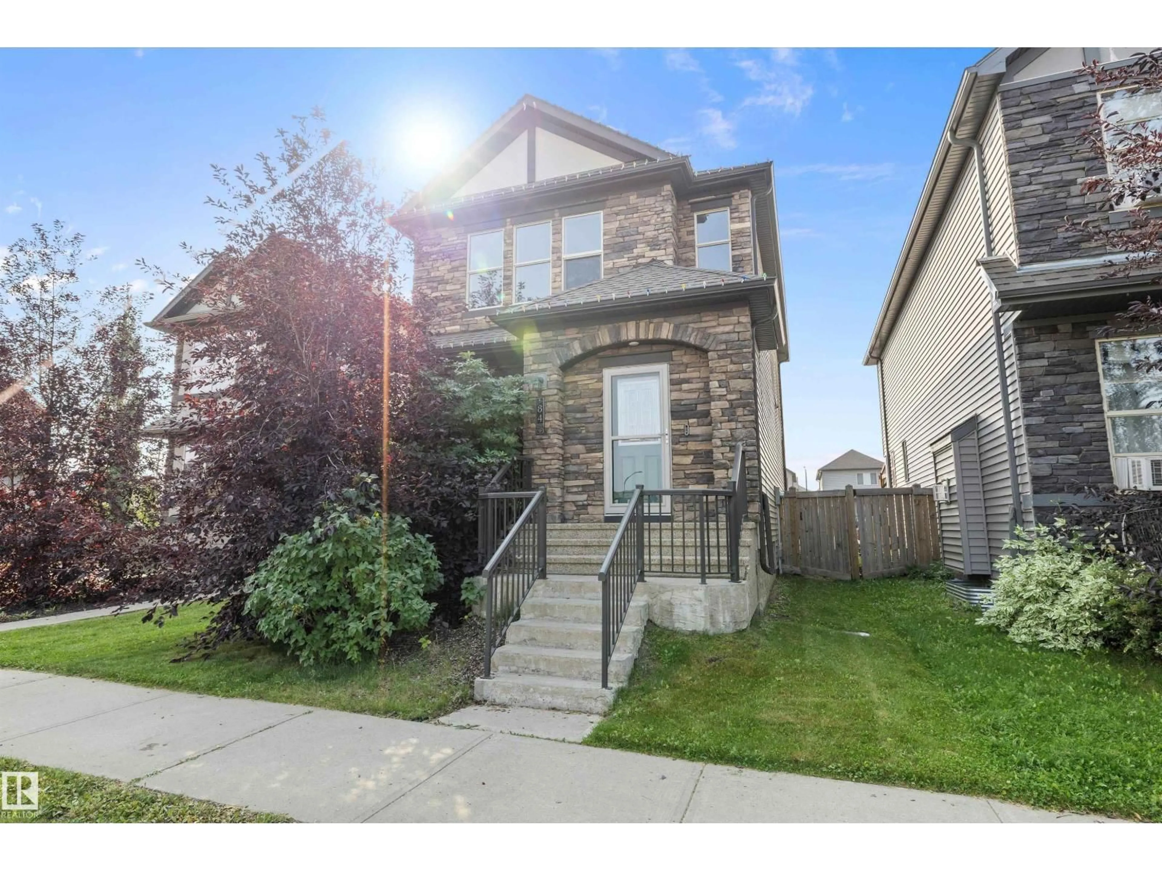 Home with brick exterior material, street for 84 GREENBURY BV, Spruce Grove Alberta T7X0M4
