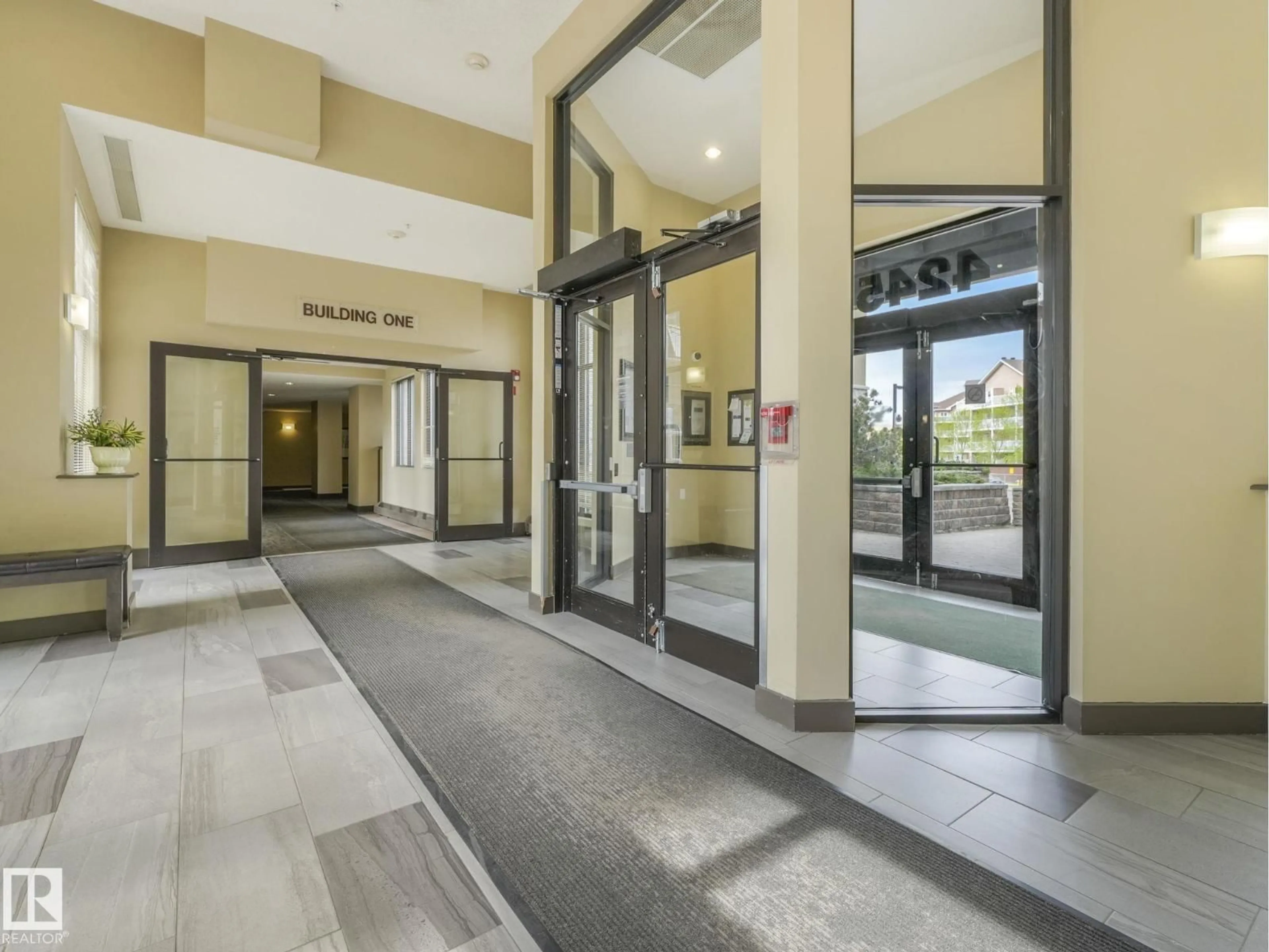 Indoor foyer for #2-116 - 4245 139 AV, Edmonton Alberta T5Y3E8