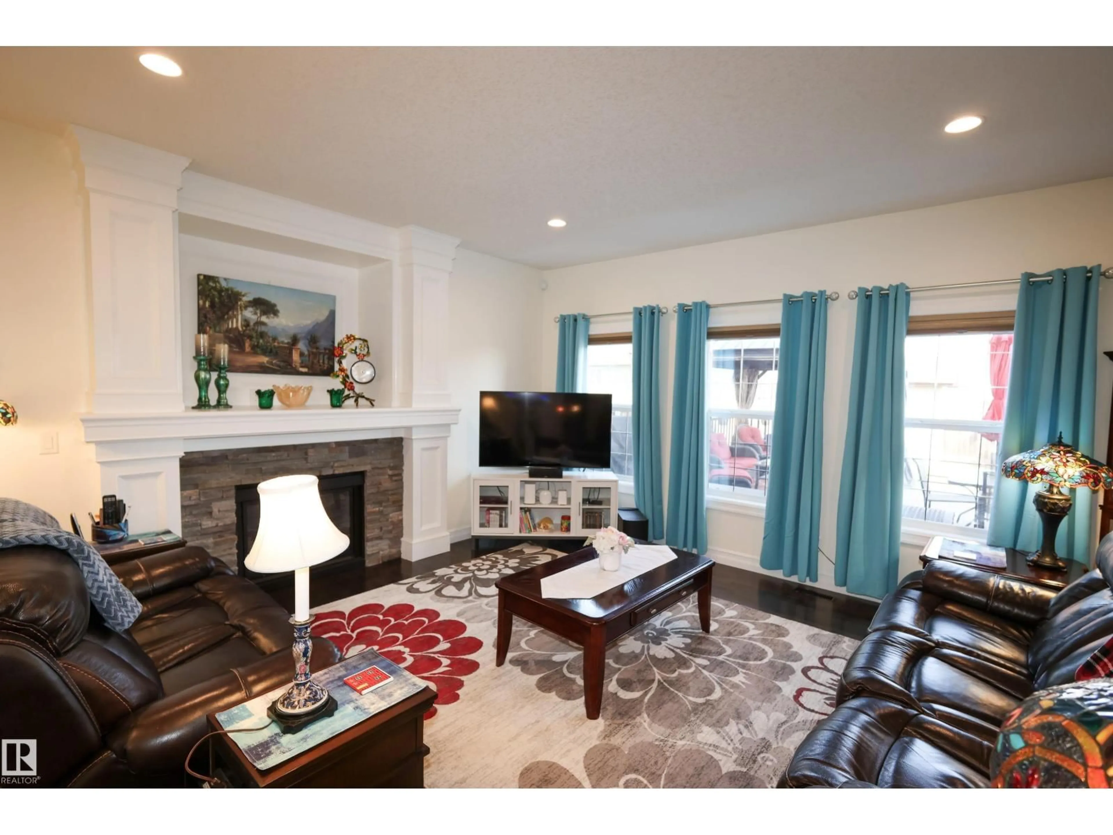 Living room with furniture, unknown for 10421 97 ST, Morinville Alberta T8R0B8