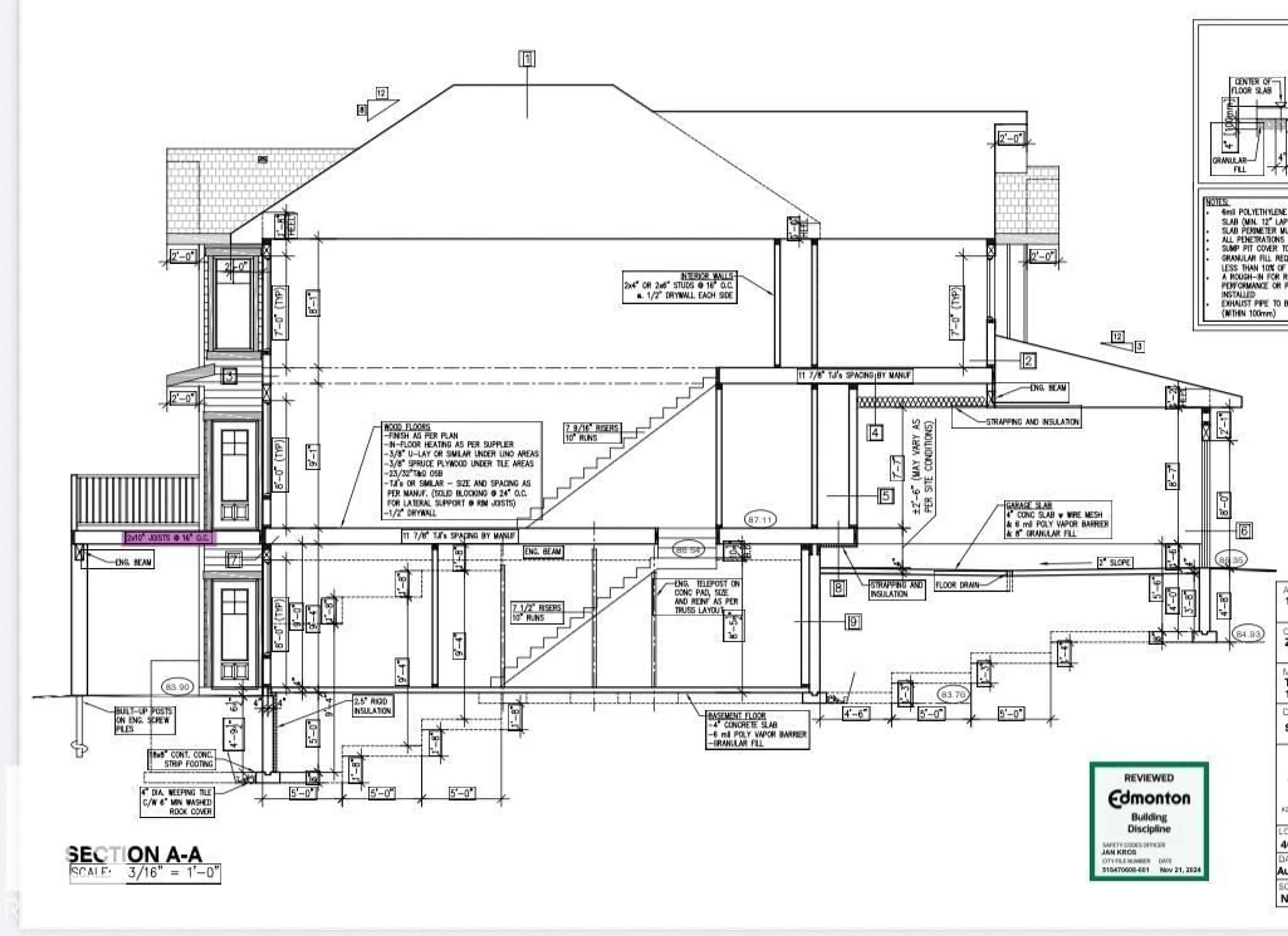 Floor plan for 19034 20A AVE AVE, Edmonton Alberta T6M3A7