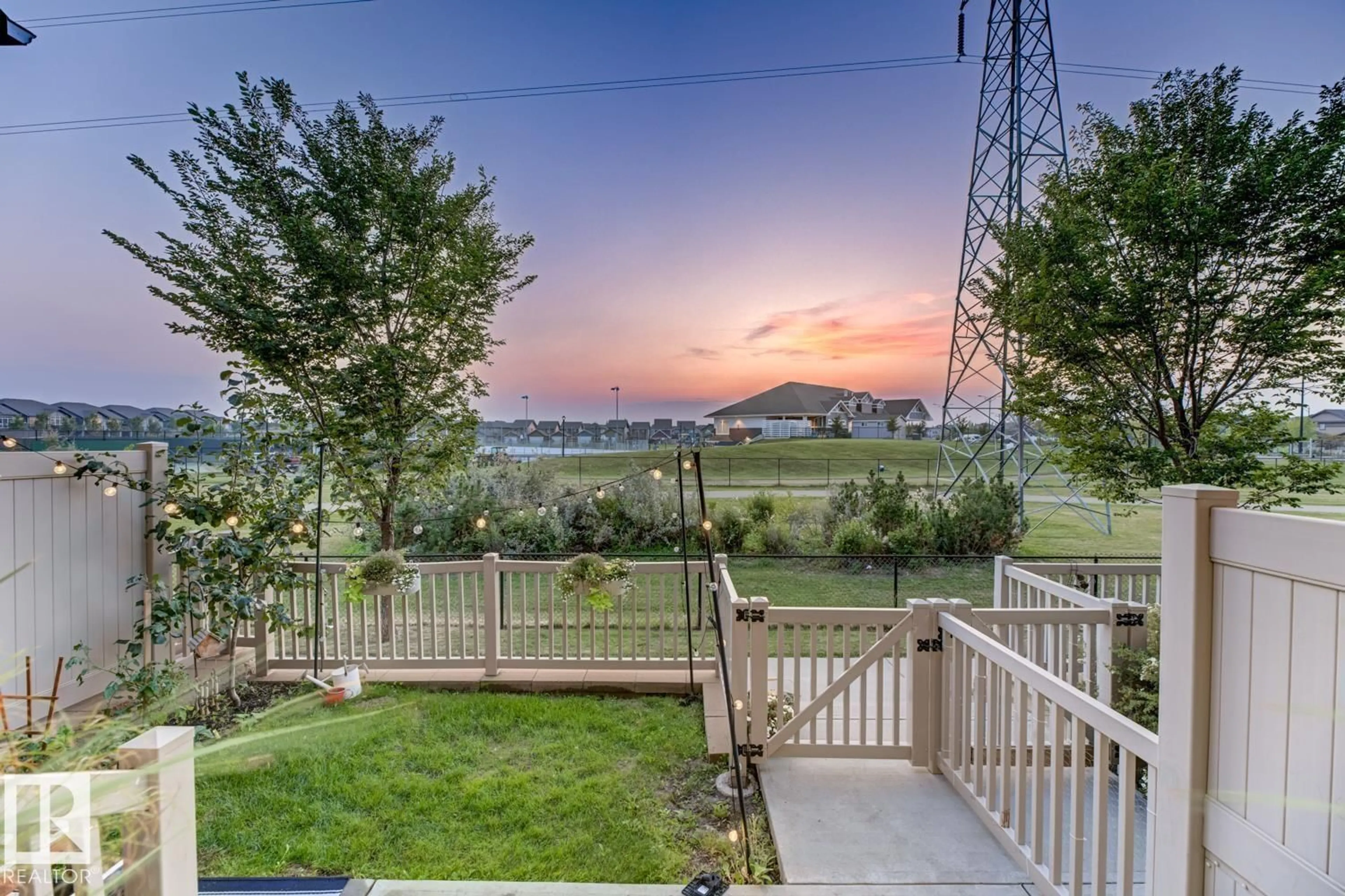 A pic from outside/outdoor area/front of a property/back of a property/a pic from drone, water/lake/river/ocean view for #76 - 4029 ORCHARDS DR, Edmonton Alberta T6X1V2