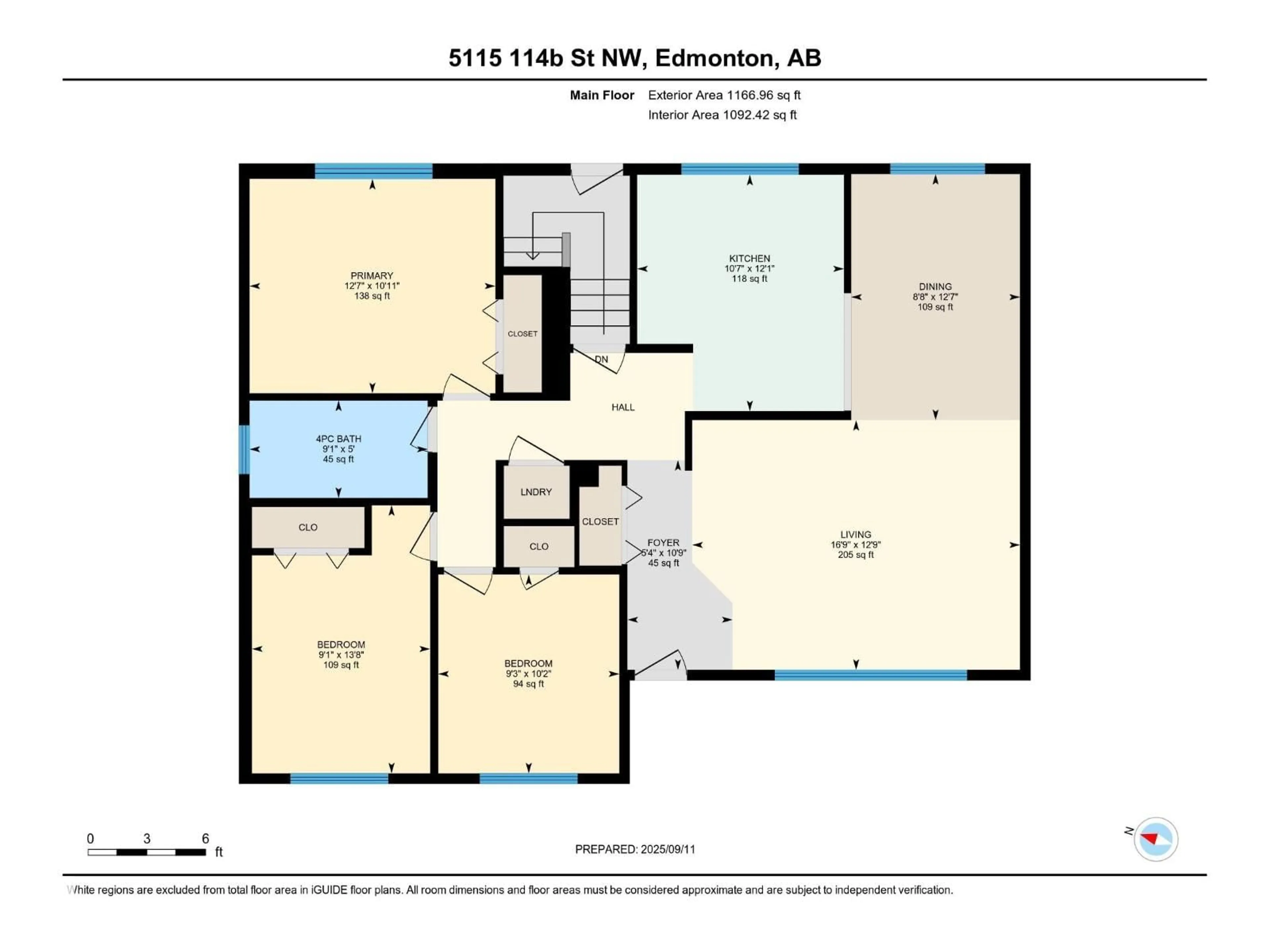 Floor plan for NW - 5115 114B ST, Edmonton Alberta T6H3N4