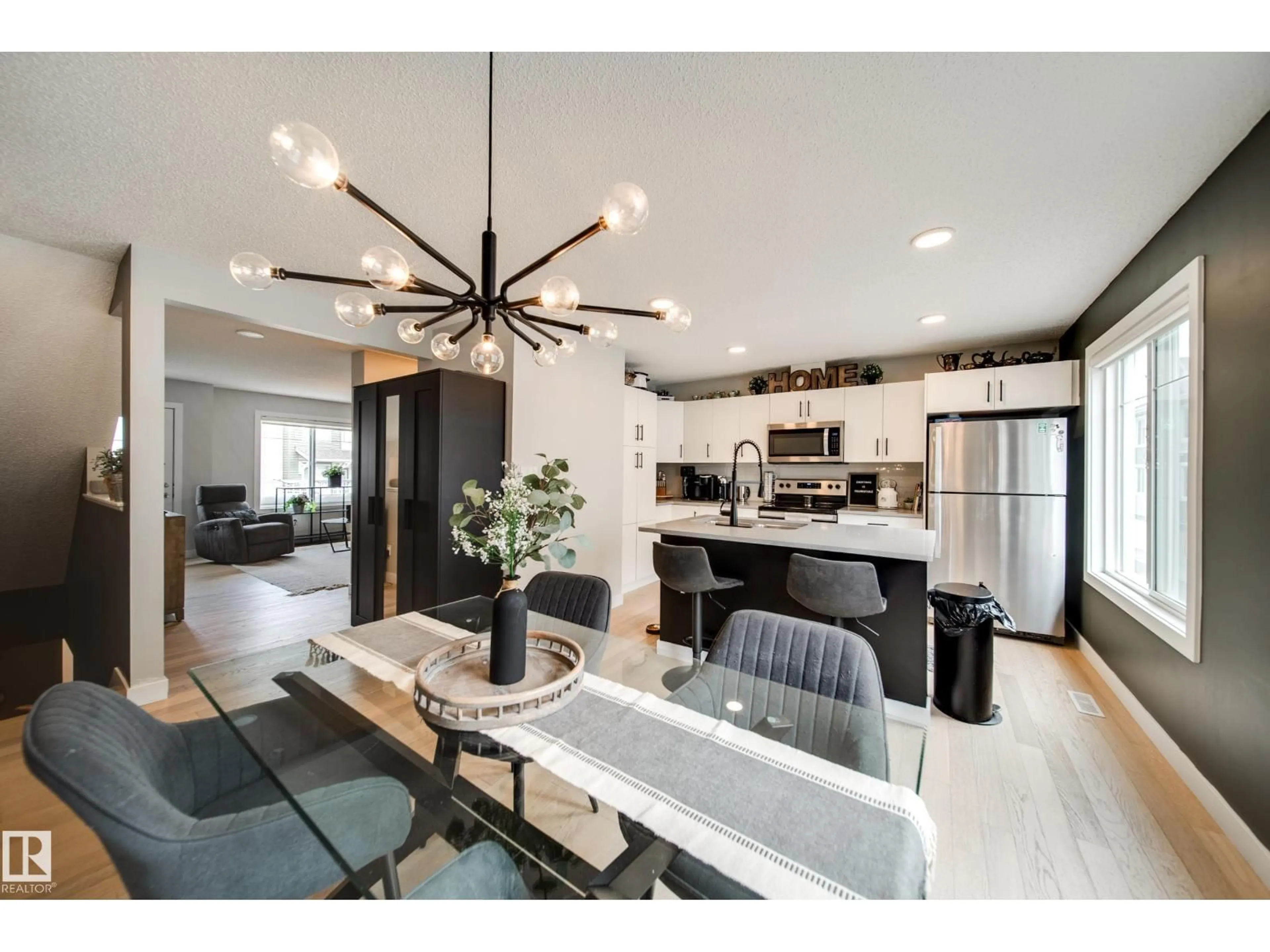 Open concept kitchen, unknown for #42 - 2922 MAPLE WY, Edmonton Alberta T5T1A5