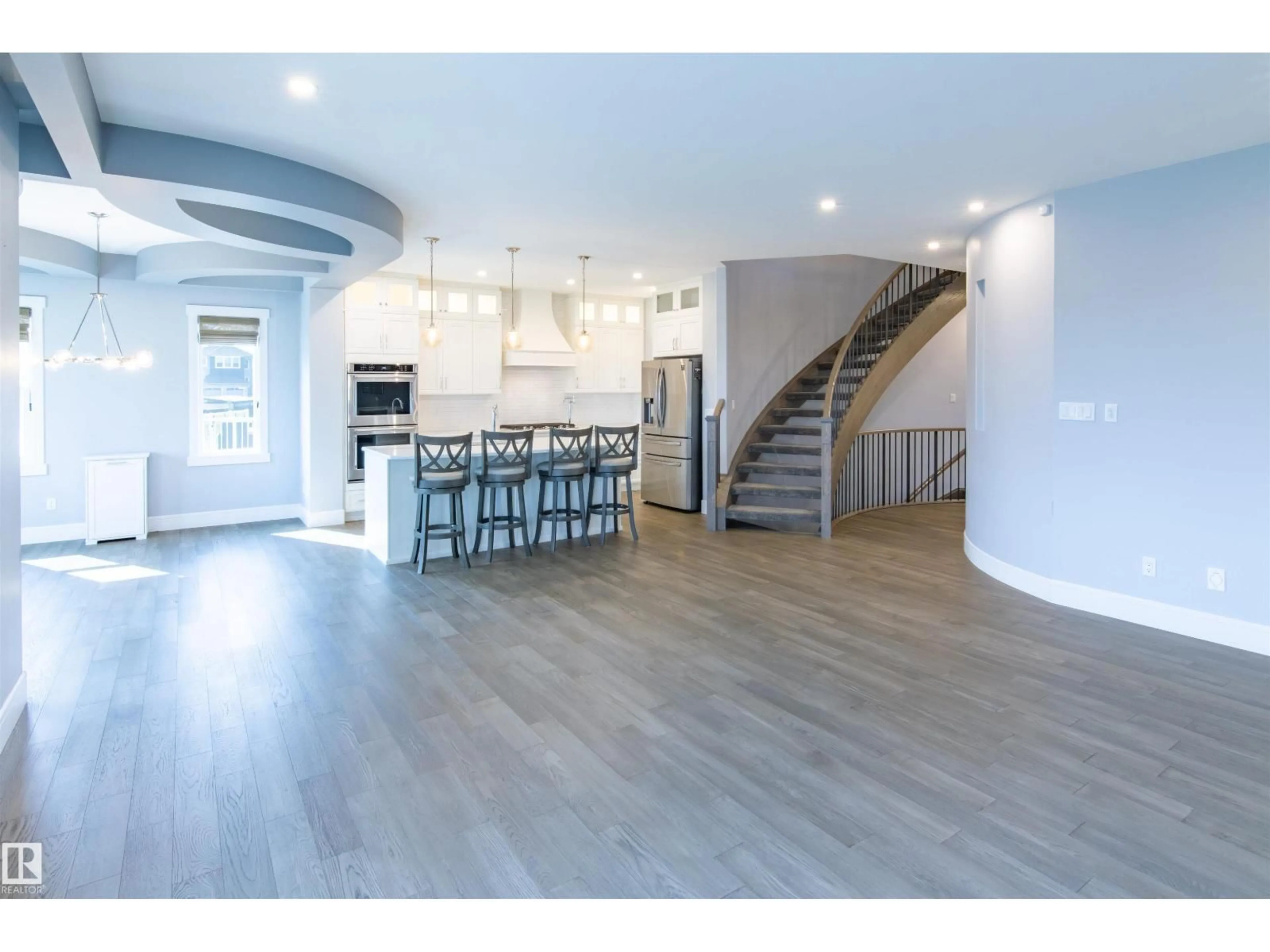 Open concept kitchen, unknown for NW - 17079 46 ST, Edmonton Alberta T5Y4B1