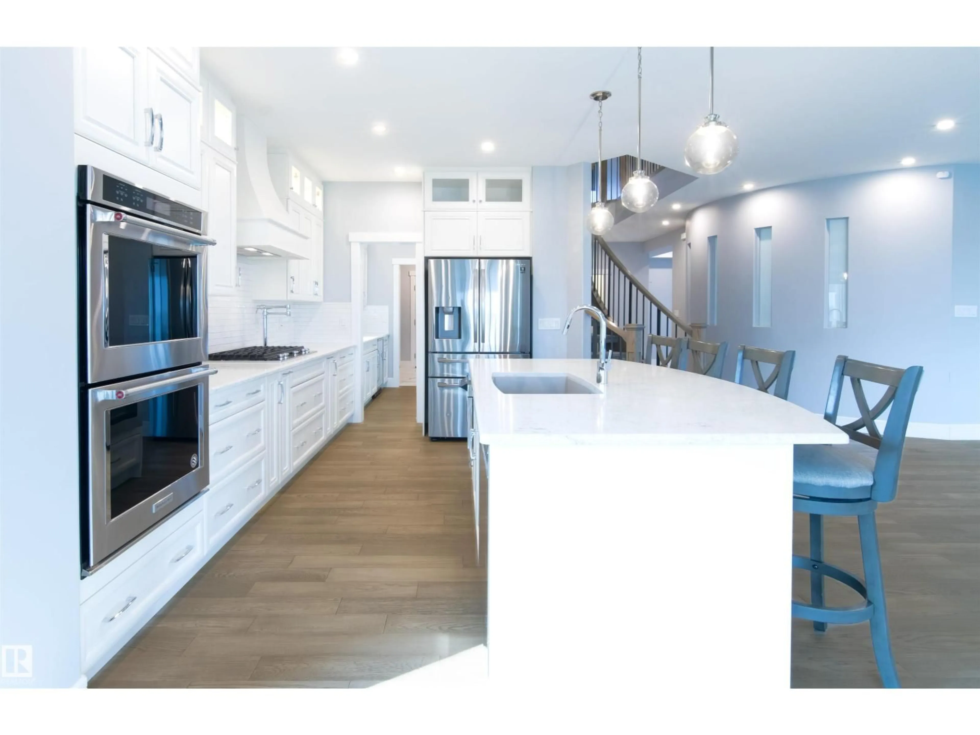 Open concept kitchen, unknown for NW - 17079 46 ST, Edmonton Alberta T5Y4B1