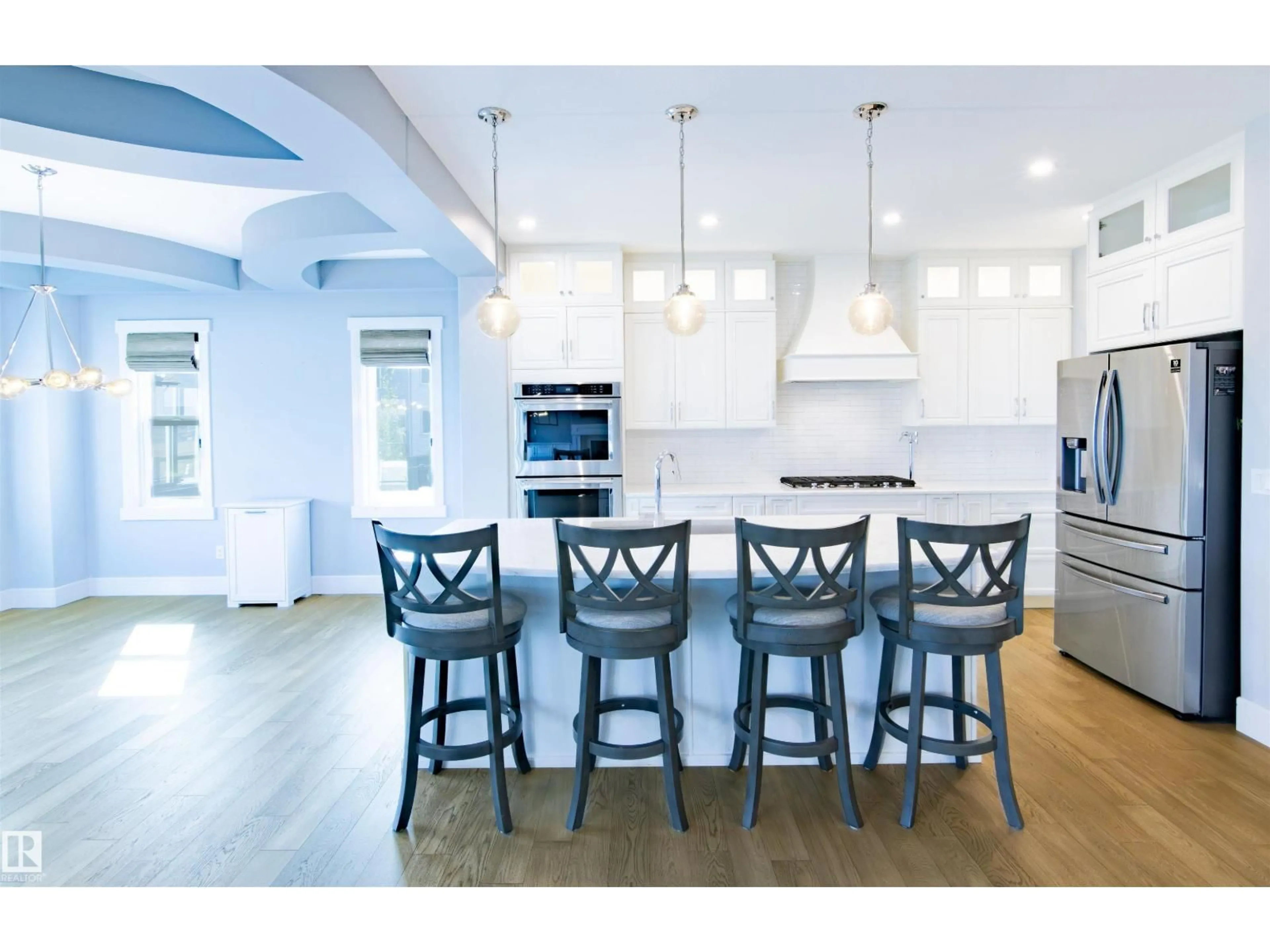 Open concept kitchen, unknown for NW - 17079 46 ST, Edmonton Alberta T5Y4B1