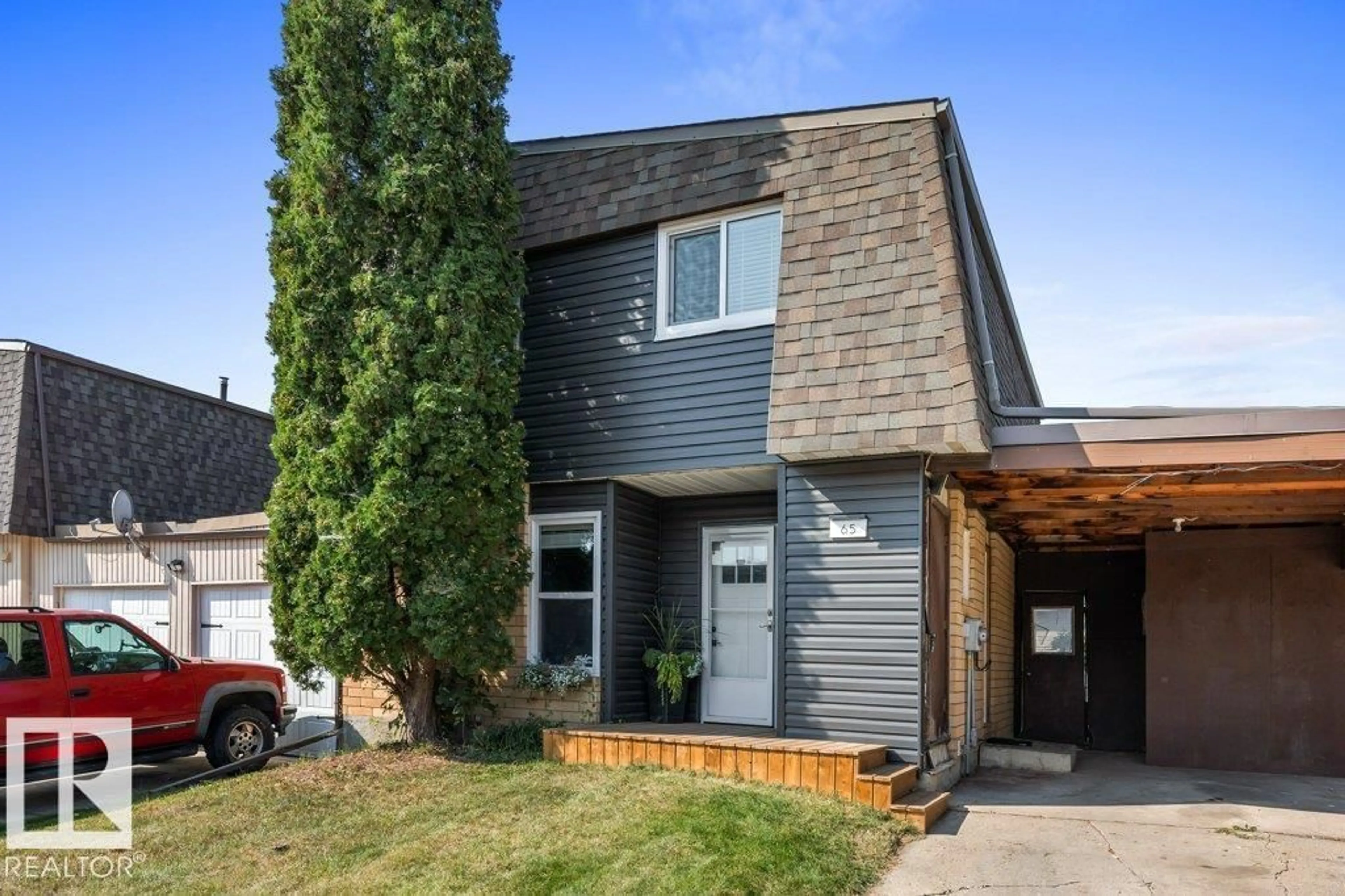 Home with brick exterior material, street for 65 GREENFIELD ES, St. Albert Alberta T8N2G2