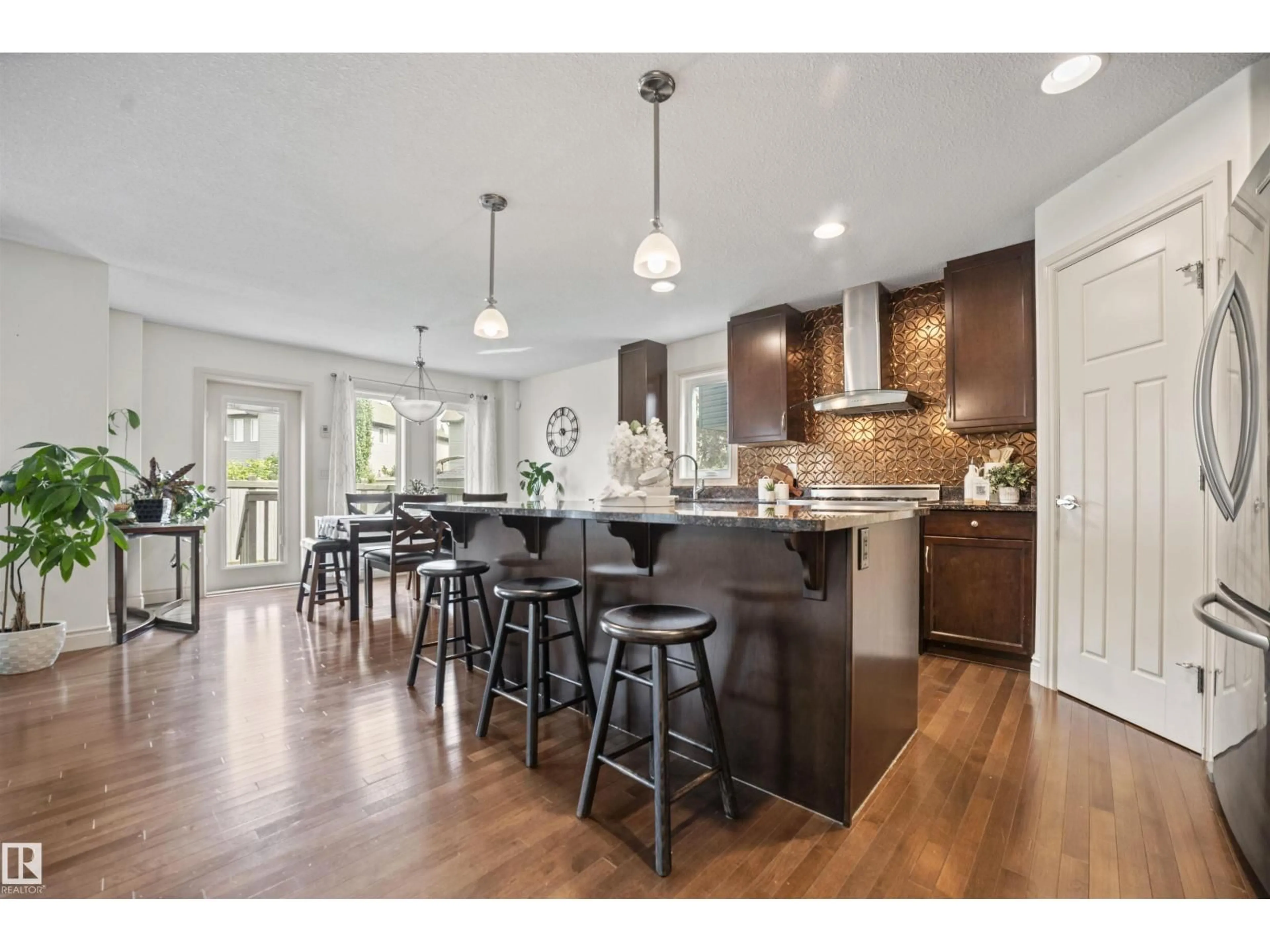 Open concept kitchen, unknown for NW - 753 173B ST, Edmonton Alberta T6W0M9