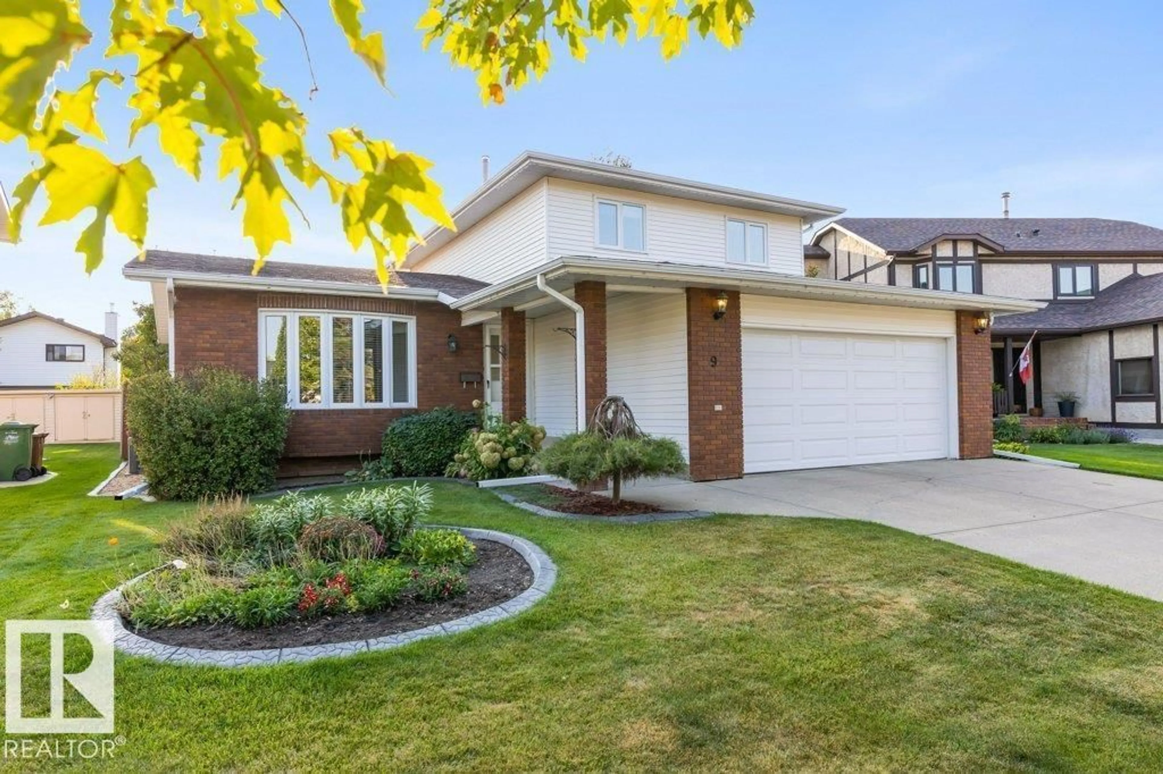 Home with brick exterior material, street for 9 DUNCAN, St. Albert Alberta T8N4Z1