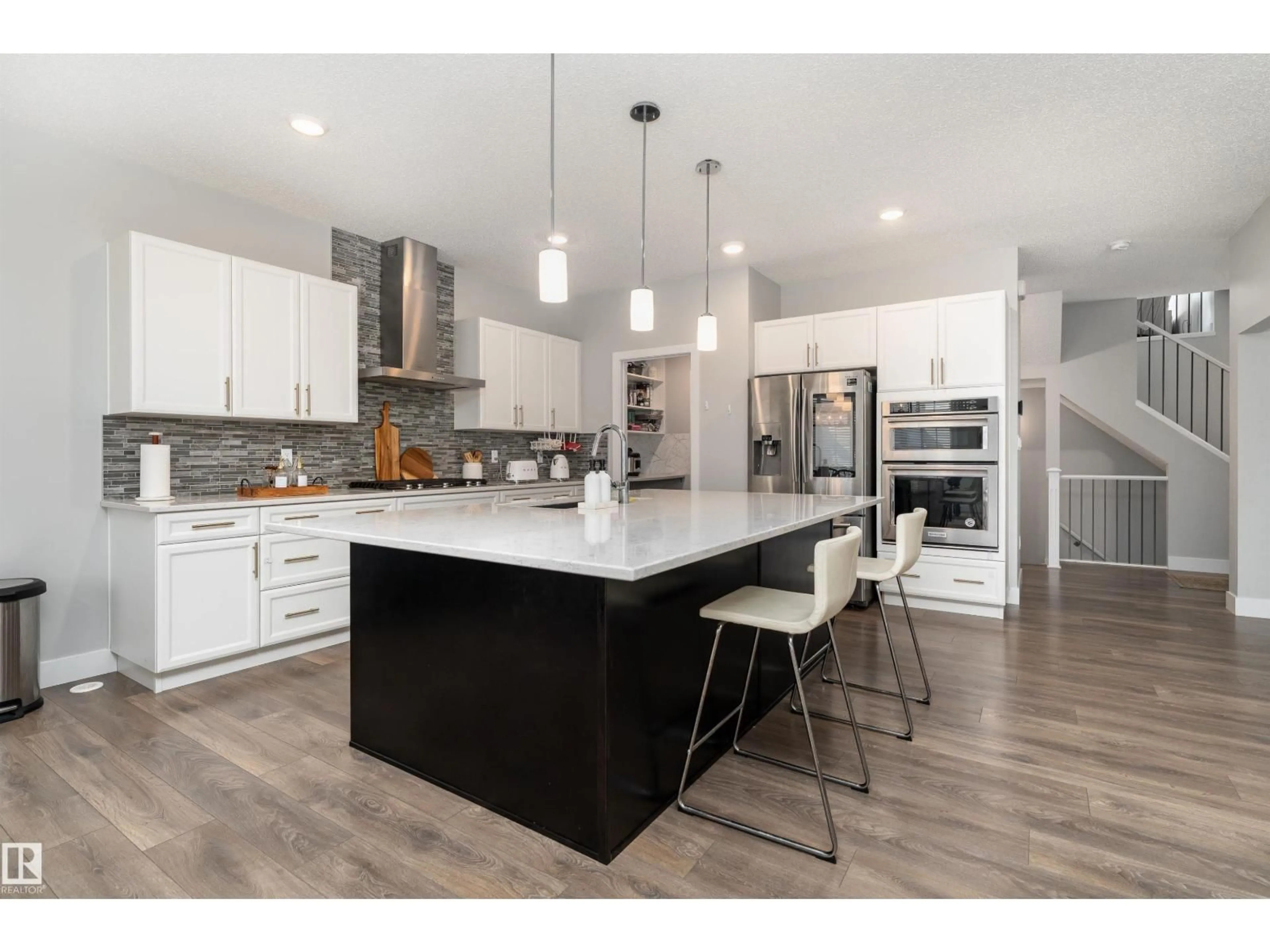 Open concept kitchen, unknown for 5804 KEEPING CO, Edmonton Alberta T6W4K4