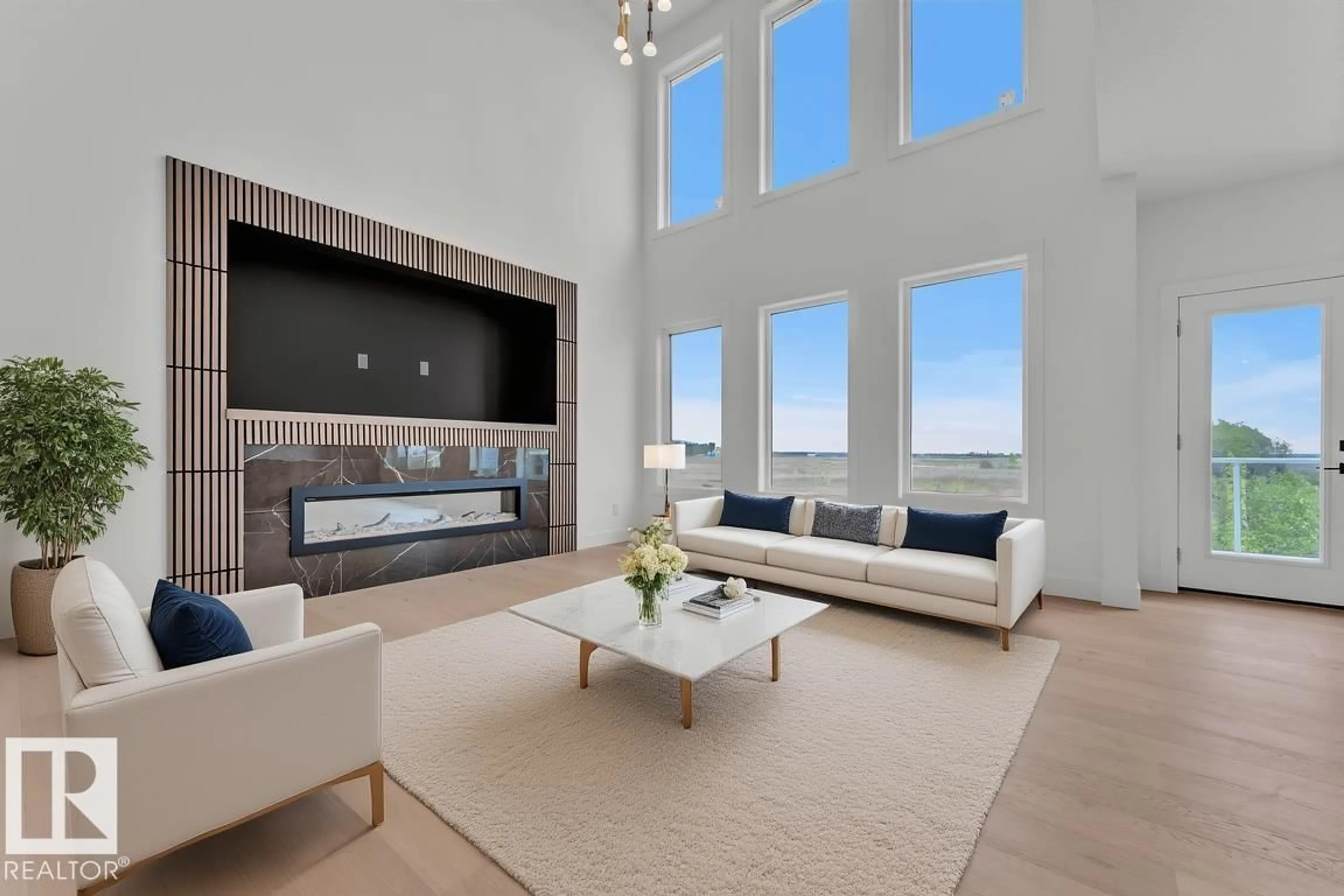 Living room with furniture, unknown for 324 ASTON CL, Leduc Alberta T9E1H9