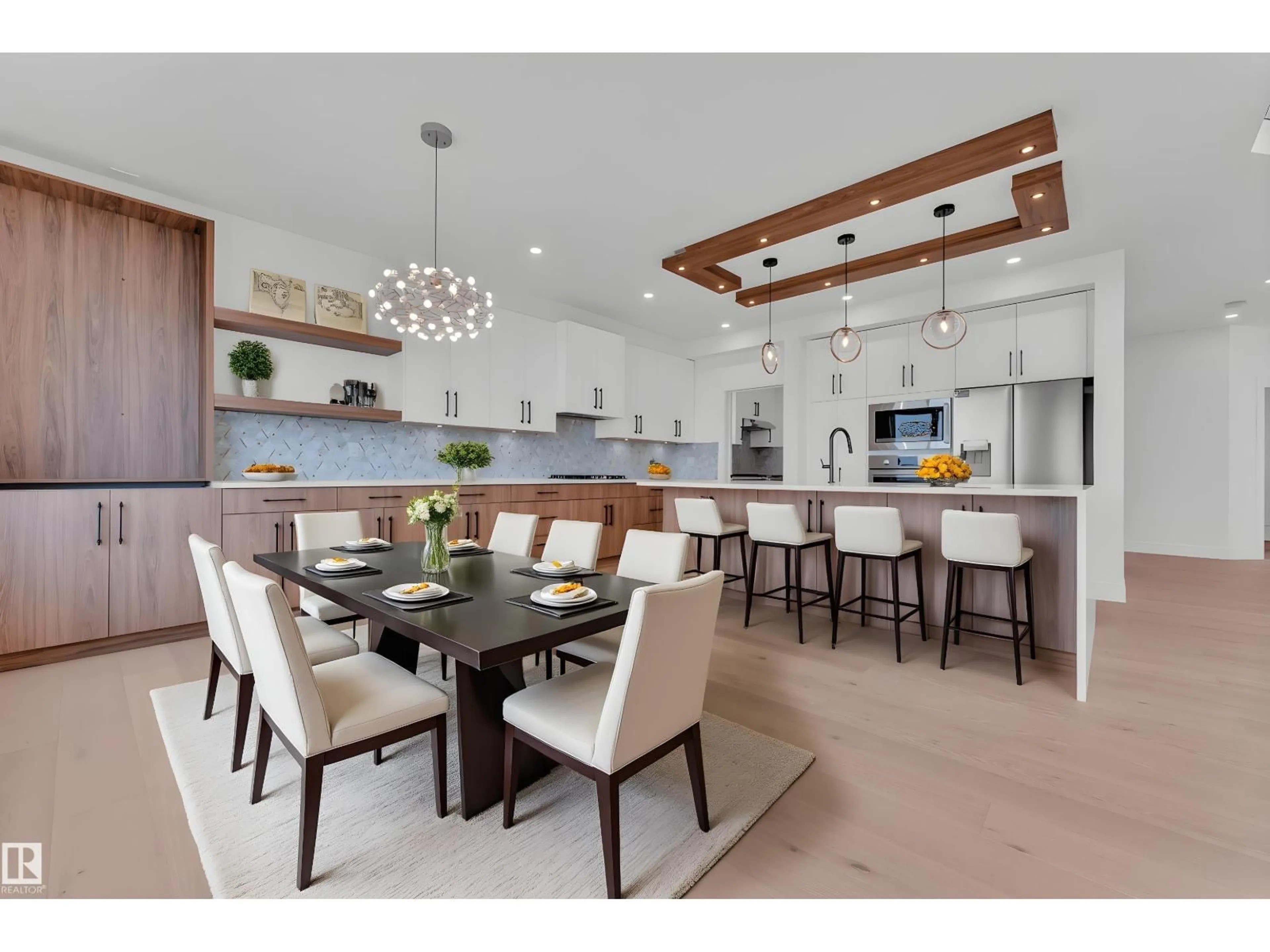 Open concept kitchen, unknown for 324 ASTON CL, Leduc Alberta T9E1H9