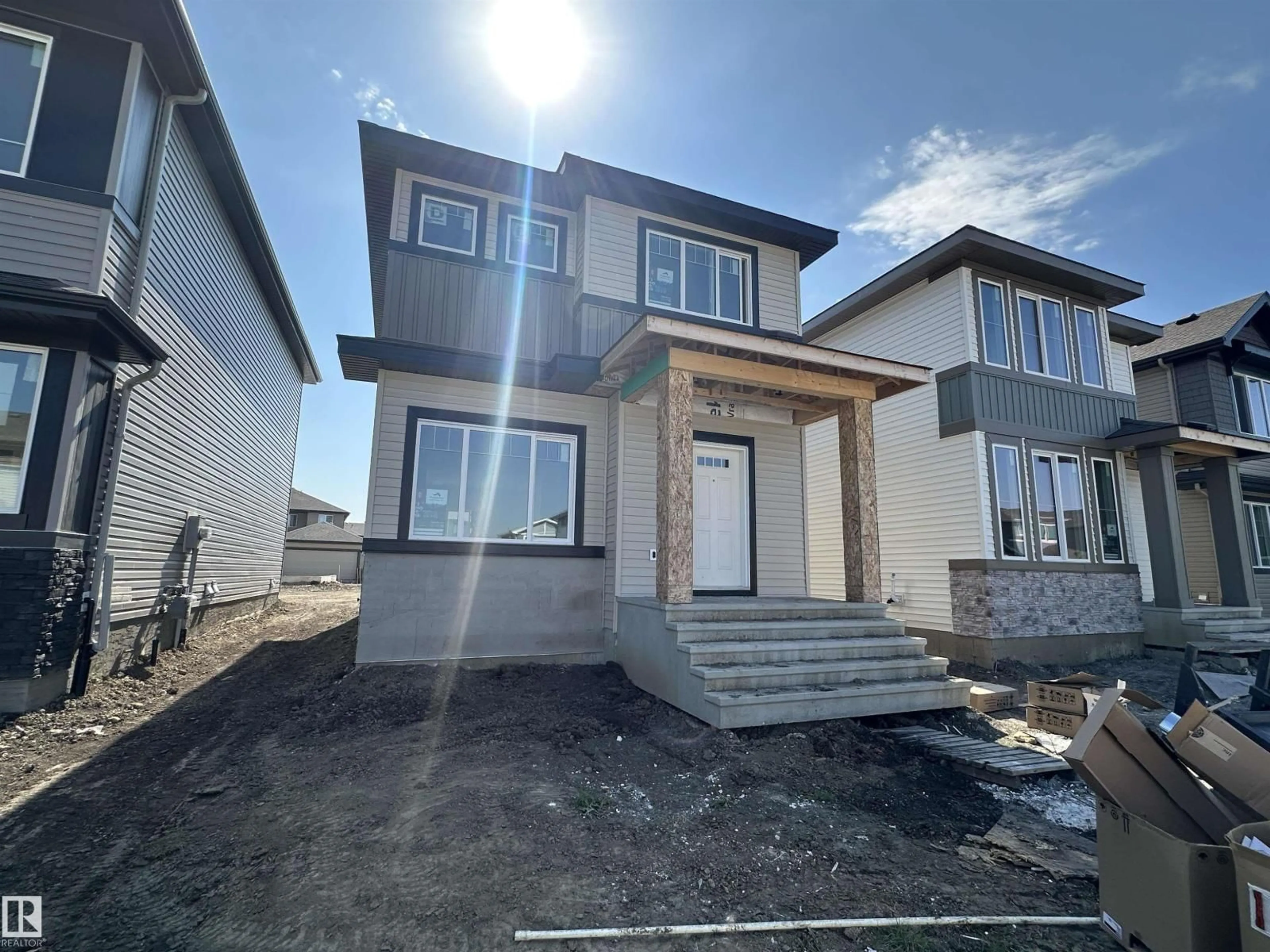 Home with vinyl exterior material, unknown for 55 SERENO LN, Fort Saskatchewan Alberta T8L0Z9