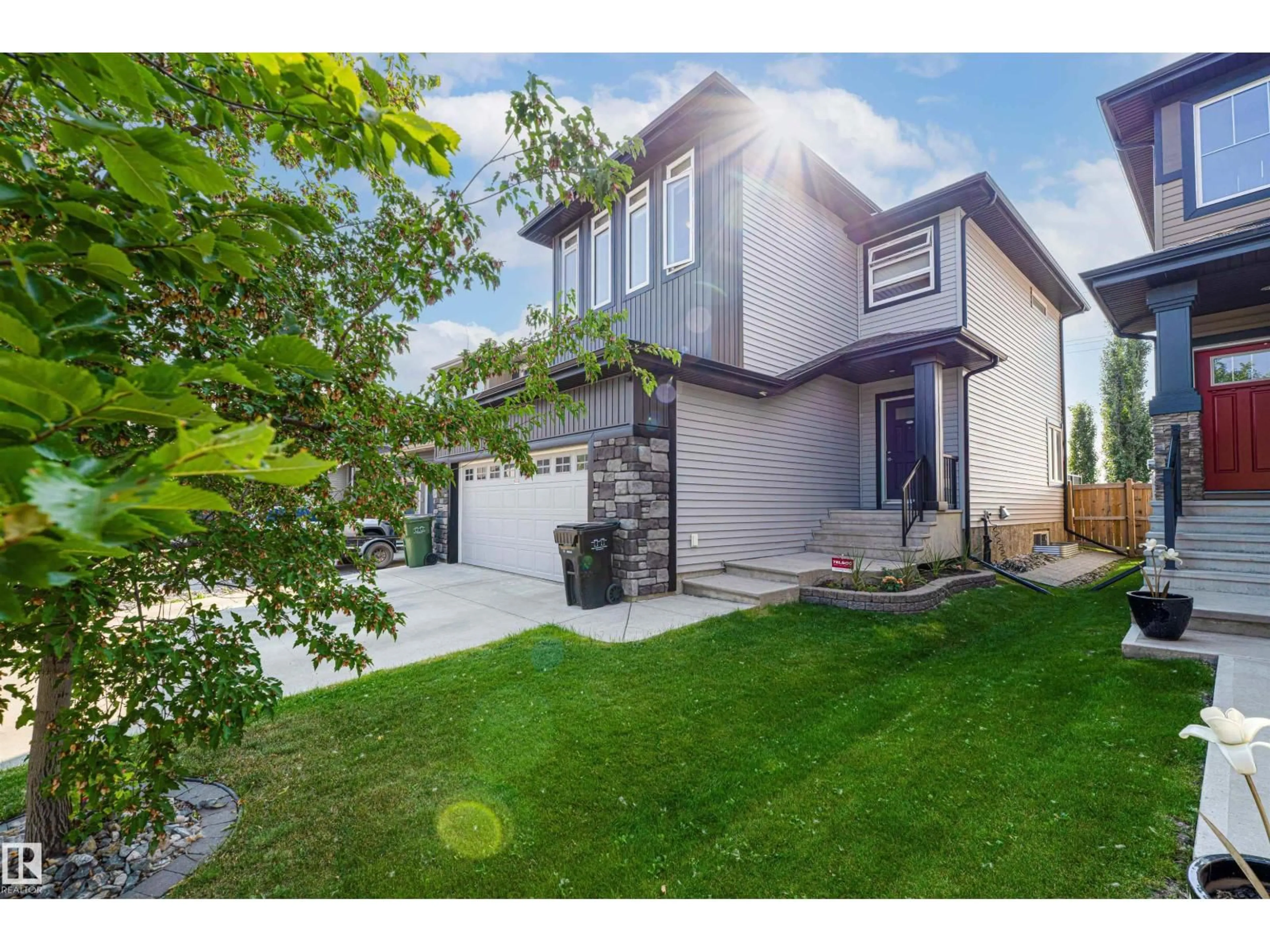 Home with brick exterior material, street for 45 SANDALWOOD PL, Leduc Alberta T9E1C2