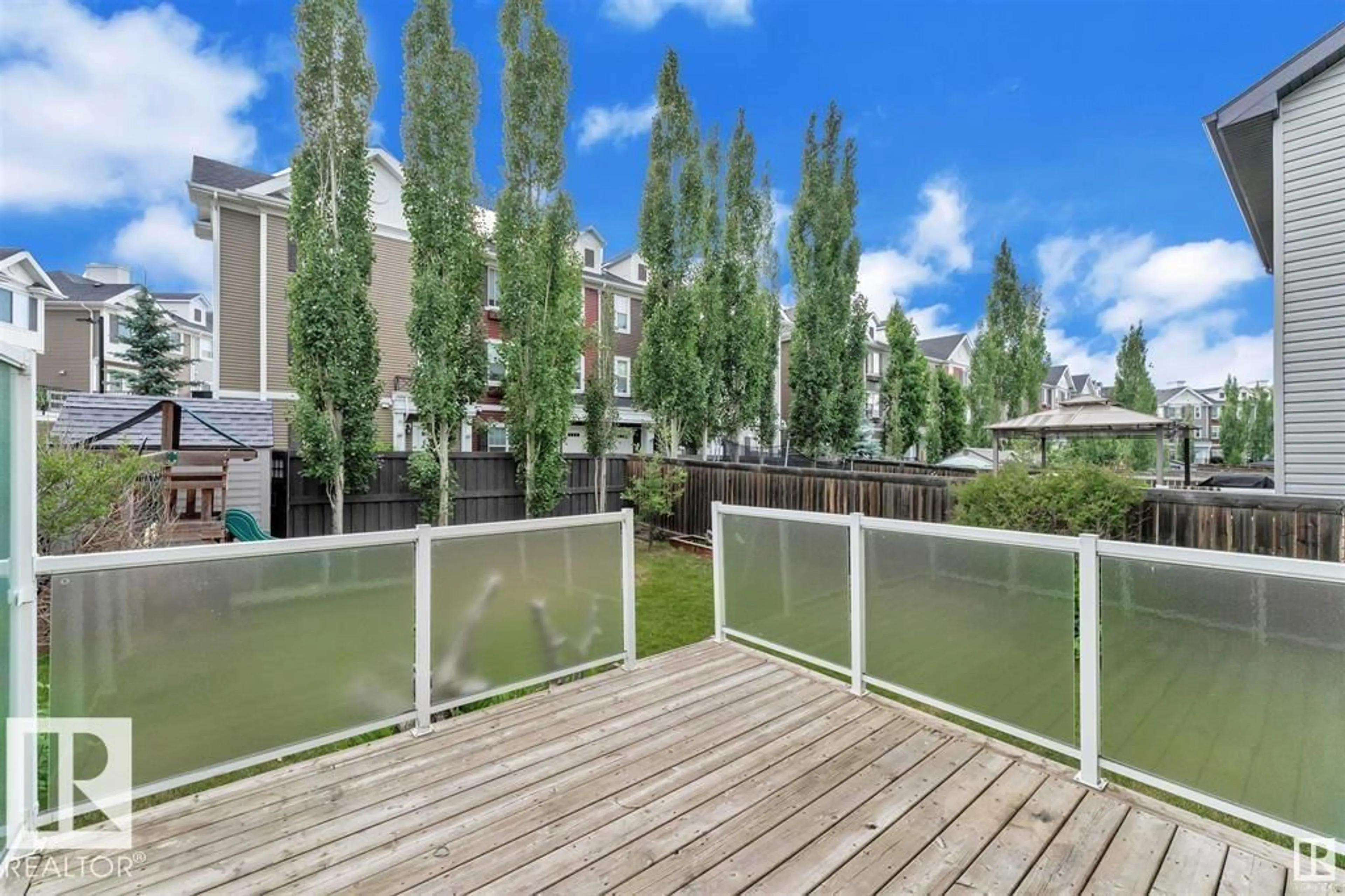 Patio, water/lake/river/ocean view for SW - 2587 COLE CR, Edmonton Alberta T6W2A3