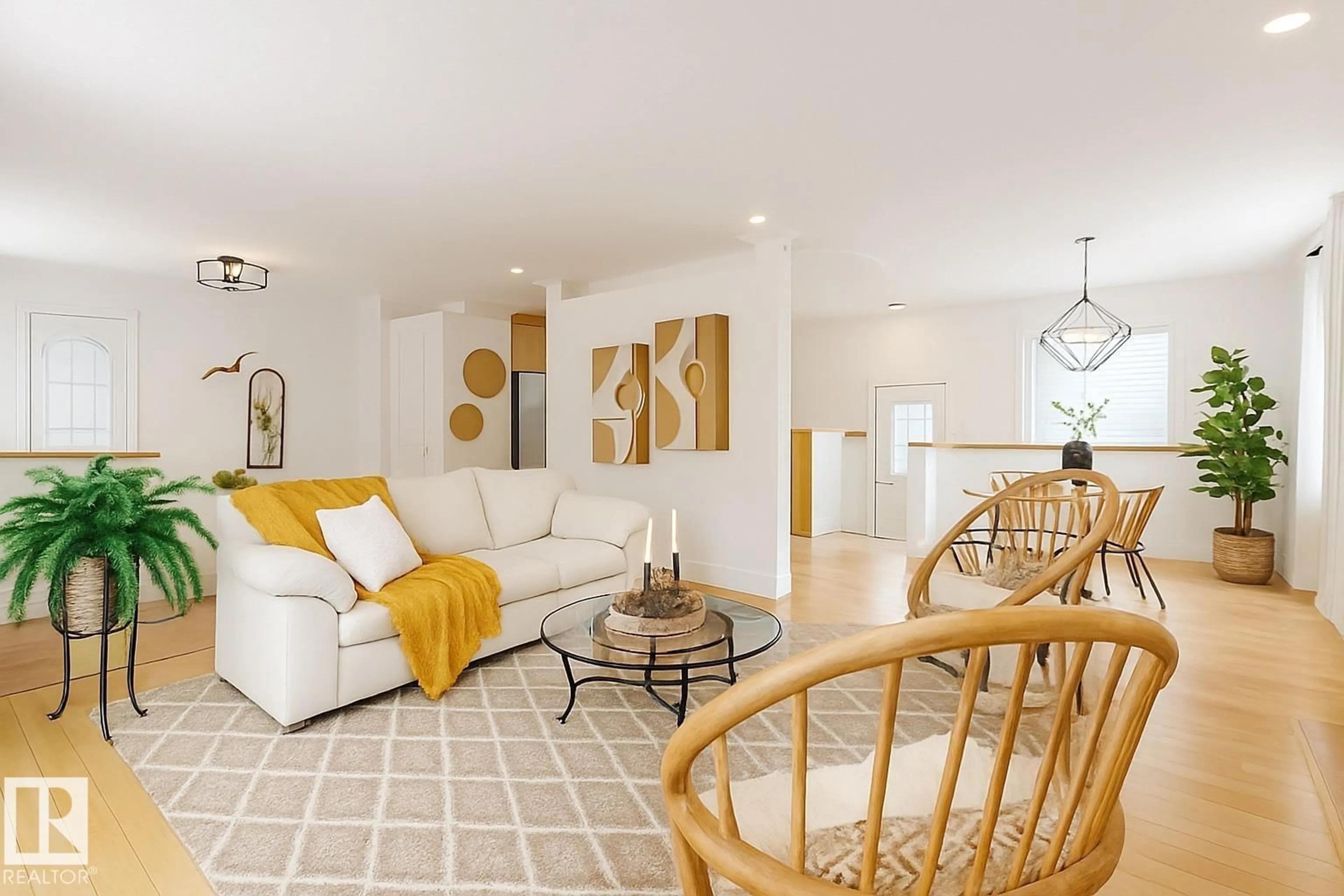 Living room with furniture, unknown for 17 LONGVIEW CR, St. Albert Alberta T8N2W1