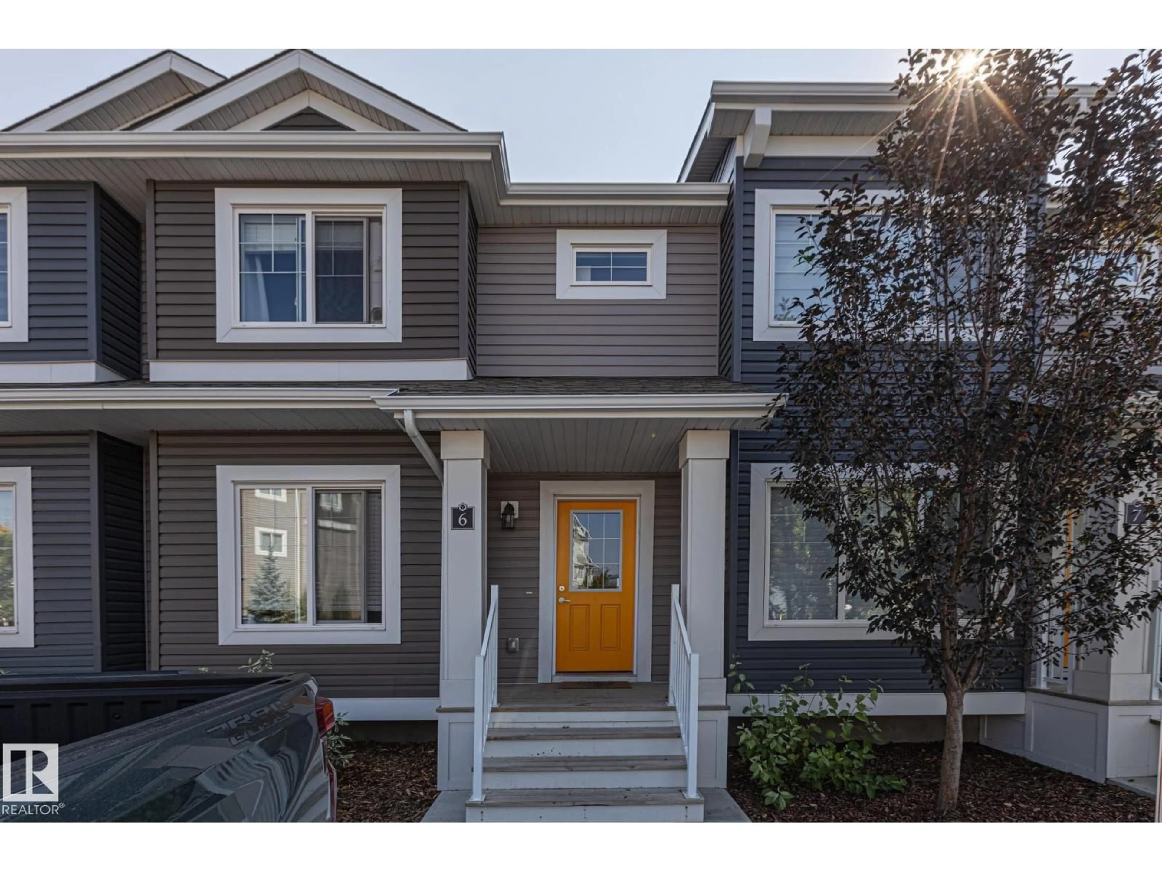 Home with vinyl exterior material, street for #6 - 330 BULYEA RD, Edmonton Alberta T6R0W8