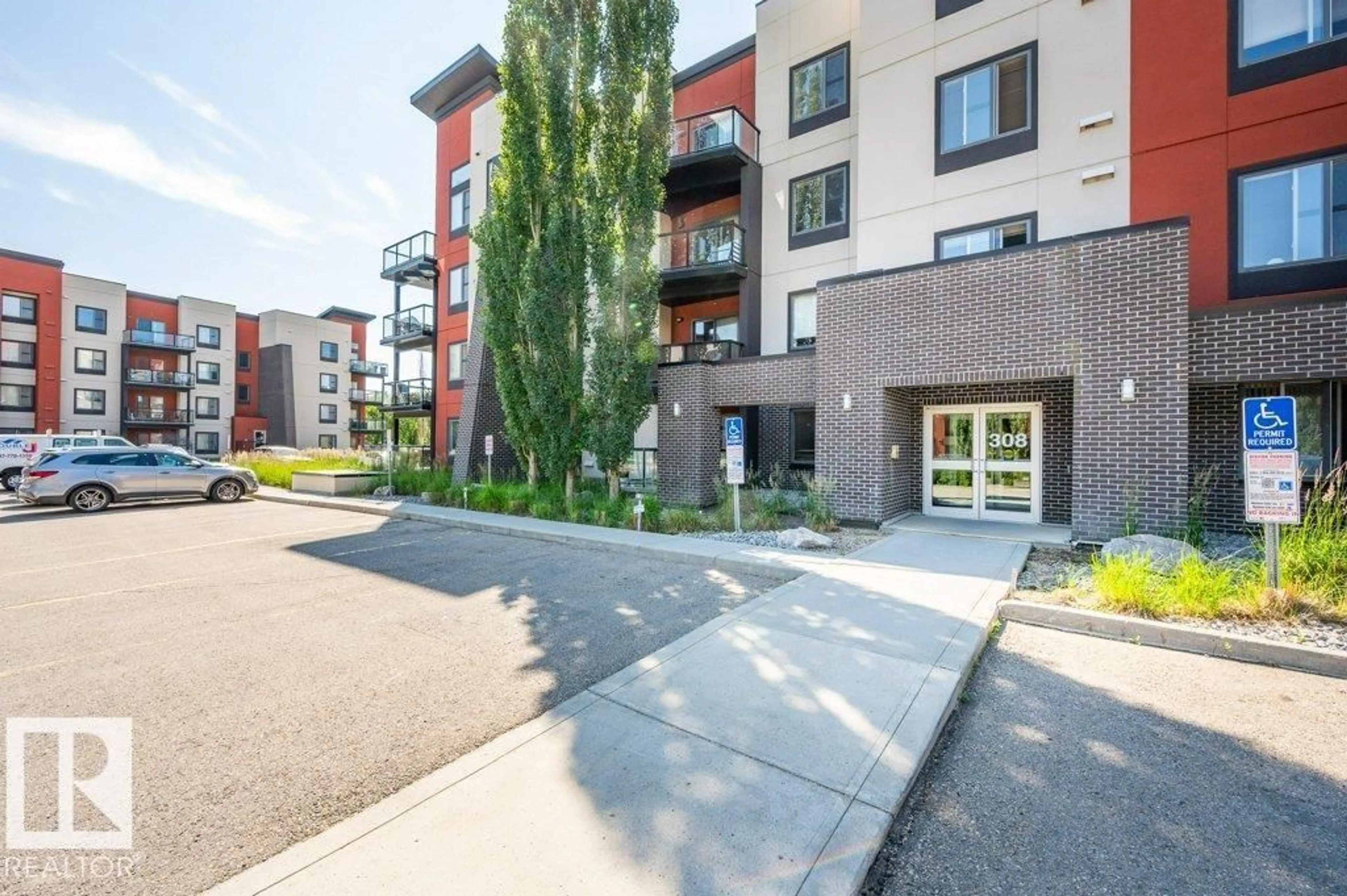 Patio, unknown for 308 - 140 AMBLESIDE LINK LI, Edmonton Alberta T6W0V3