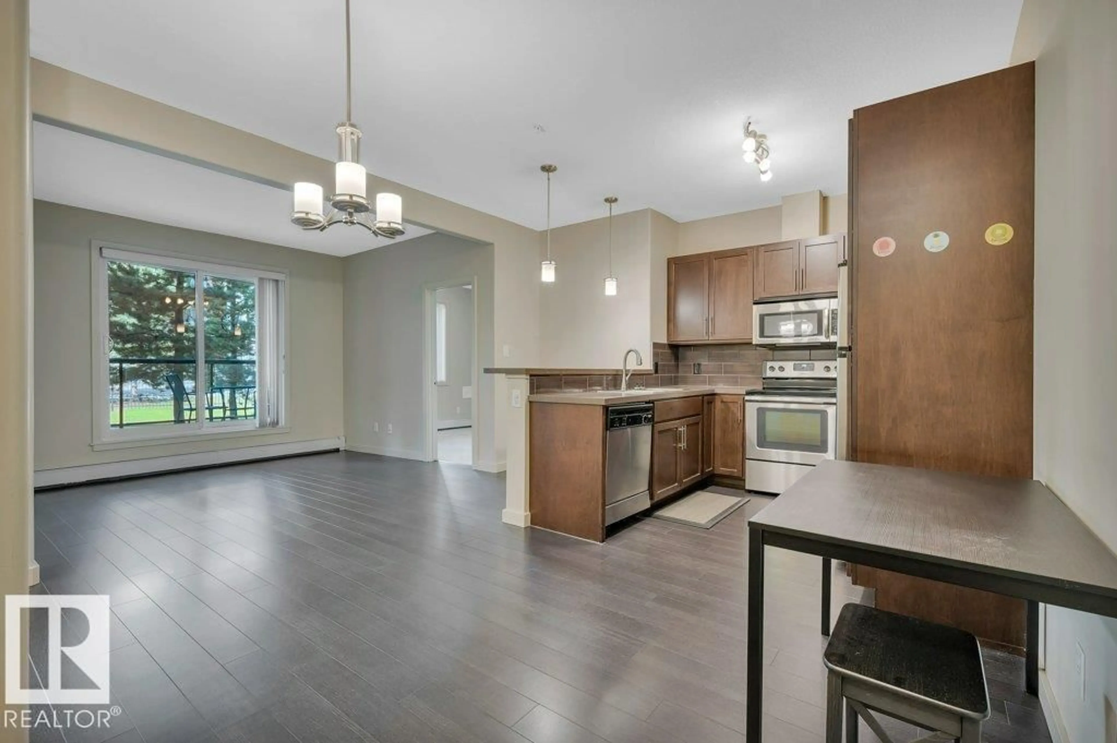 Open concept kitchen, unknown for 308 - 140 AMBLESIDE LINK LI, Edmonton Alberta T6W0V3
