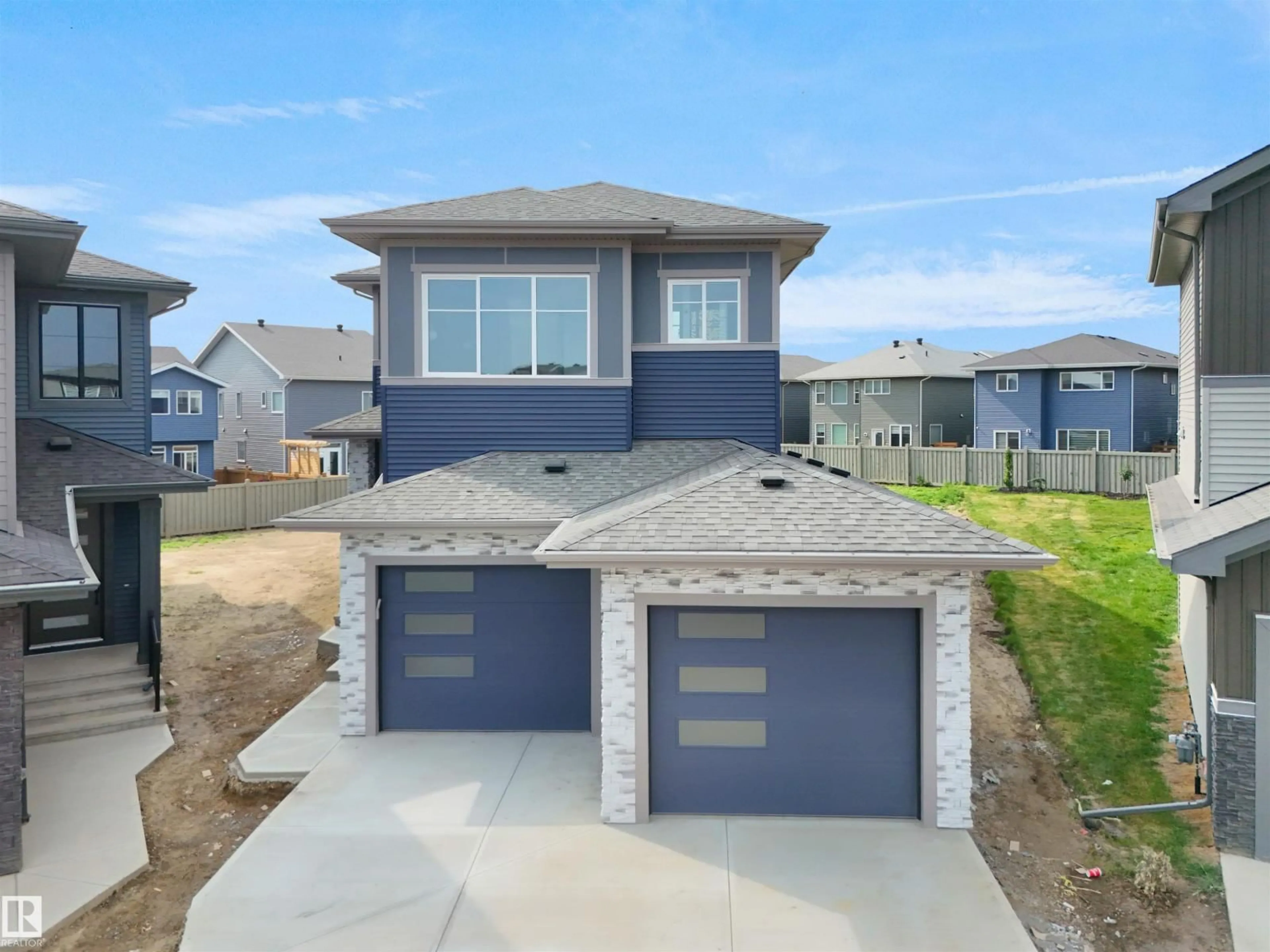 Home with brick exterior material, street for 22139 81 AV, Edmonton Alberta T5T7R6