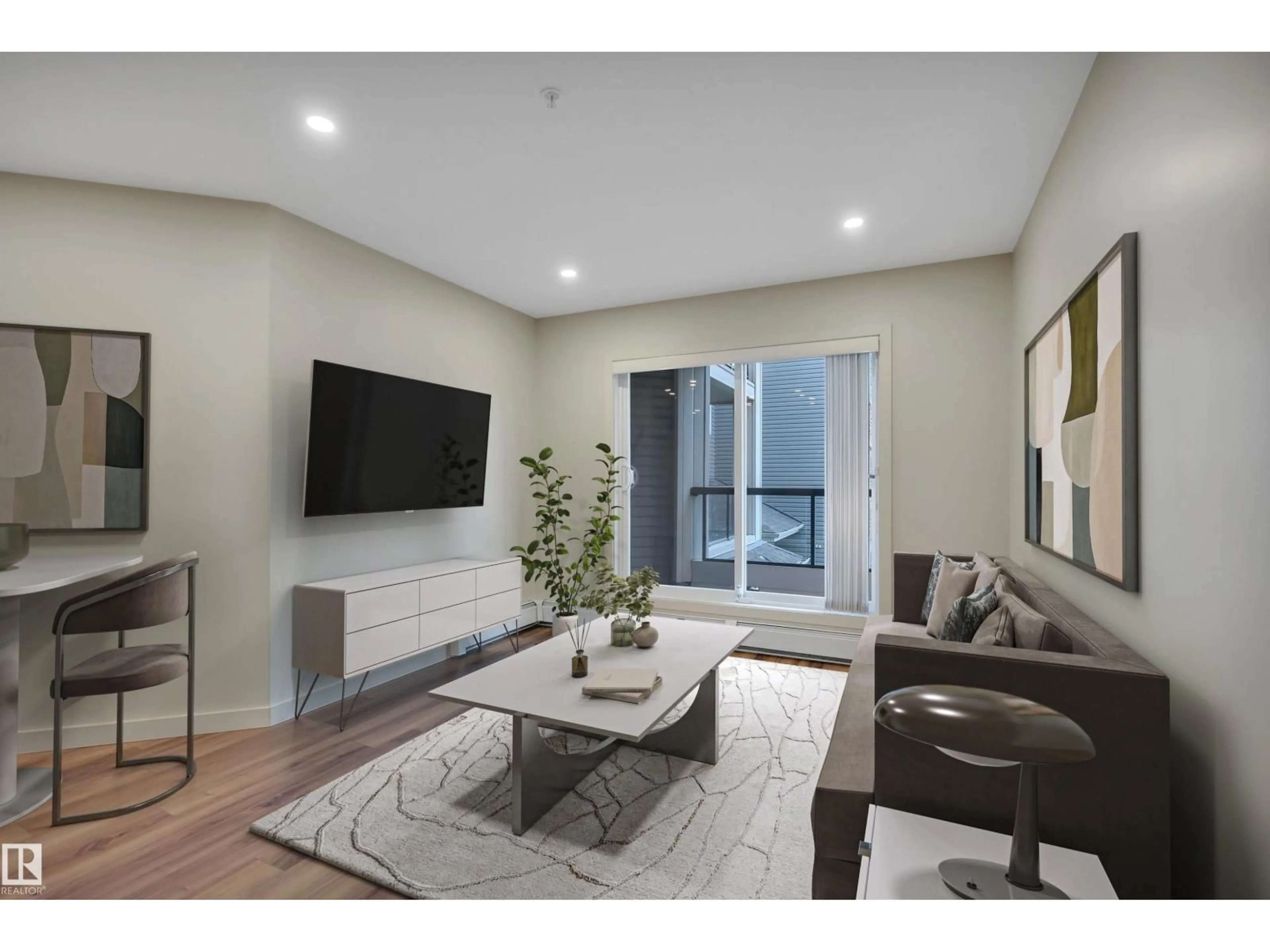Living room with furniture, unknown for #261 - 11517 ELLERSLIE RD, Edmonton Alberta T6W2A9