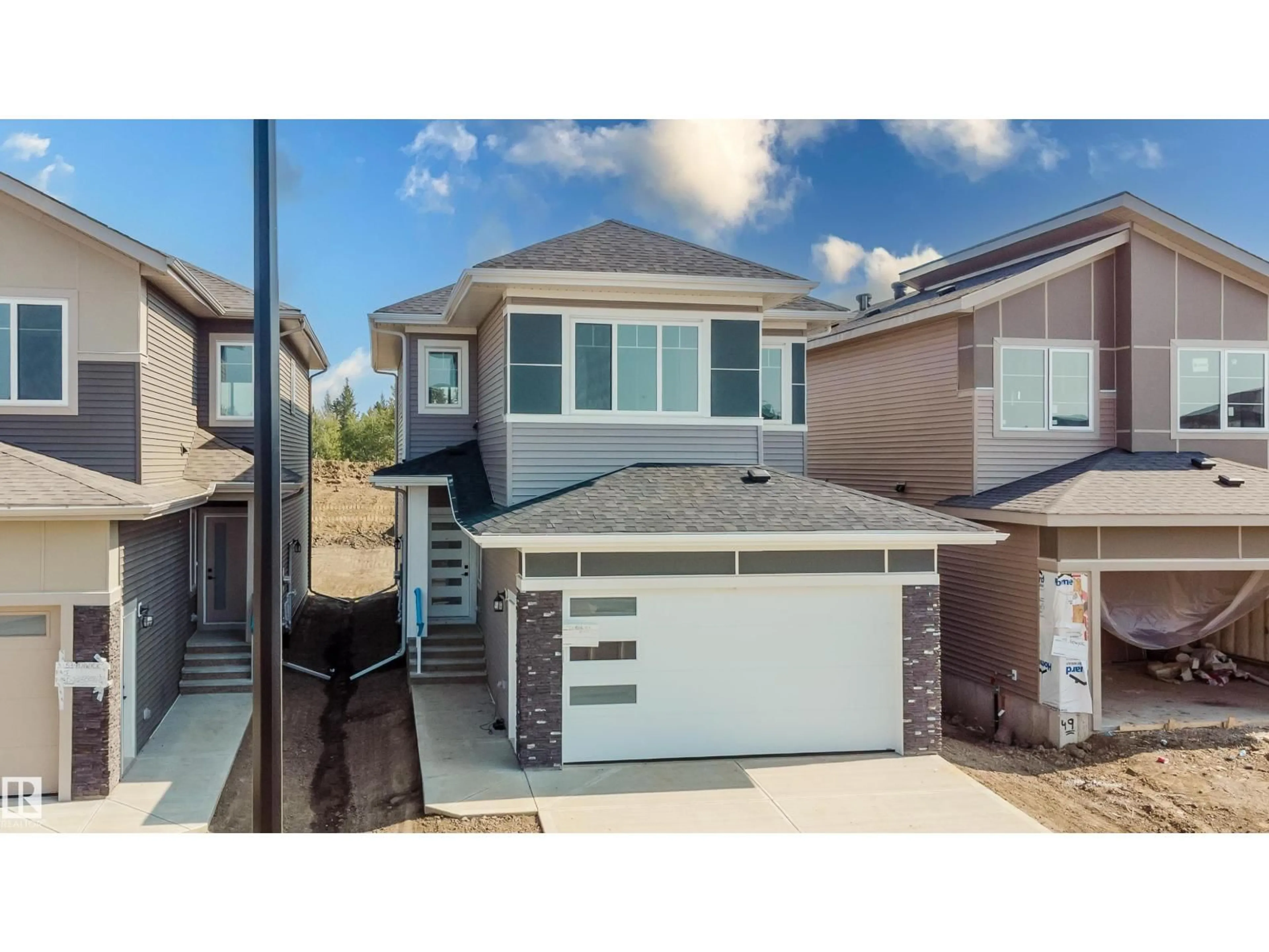 Home with vinyl exterior material, street for 51 RENWYCK PL, Spruce Grove Alberta T7X4E1
