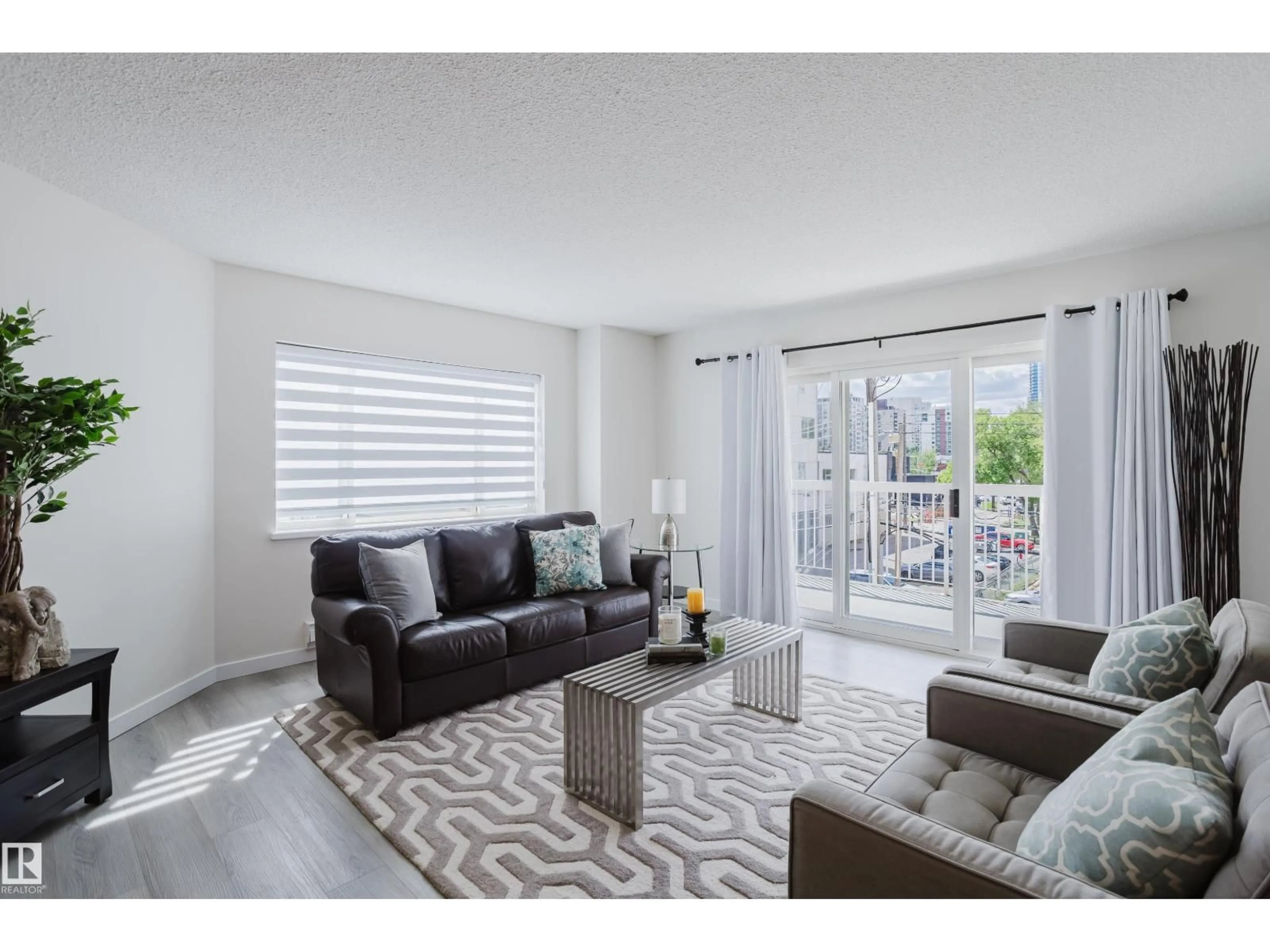 Living room with furniture, unknown for 304 - 10130 114 ST NW, Edmonton Alberta T5K2S6
