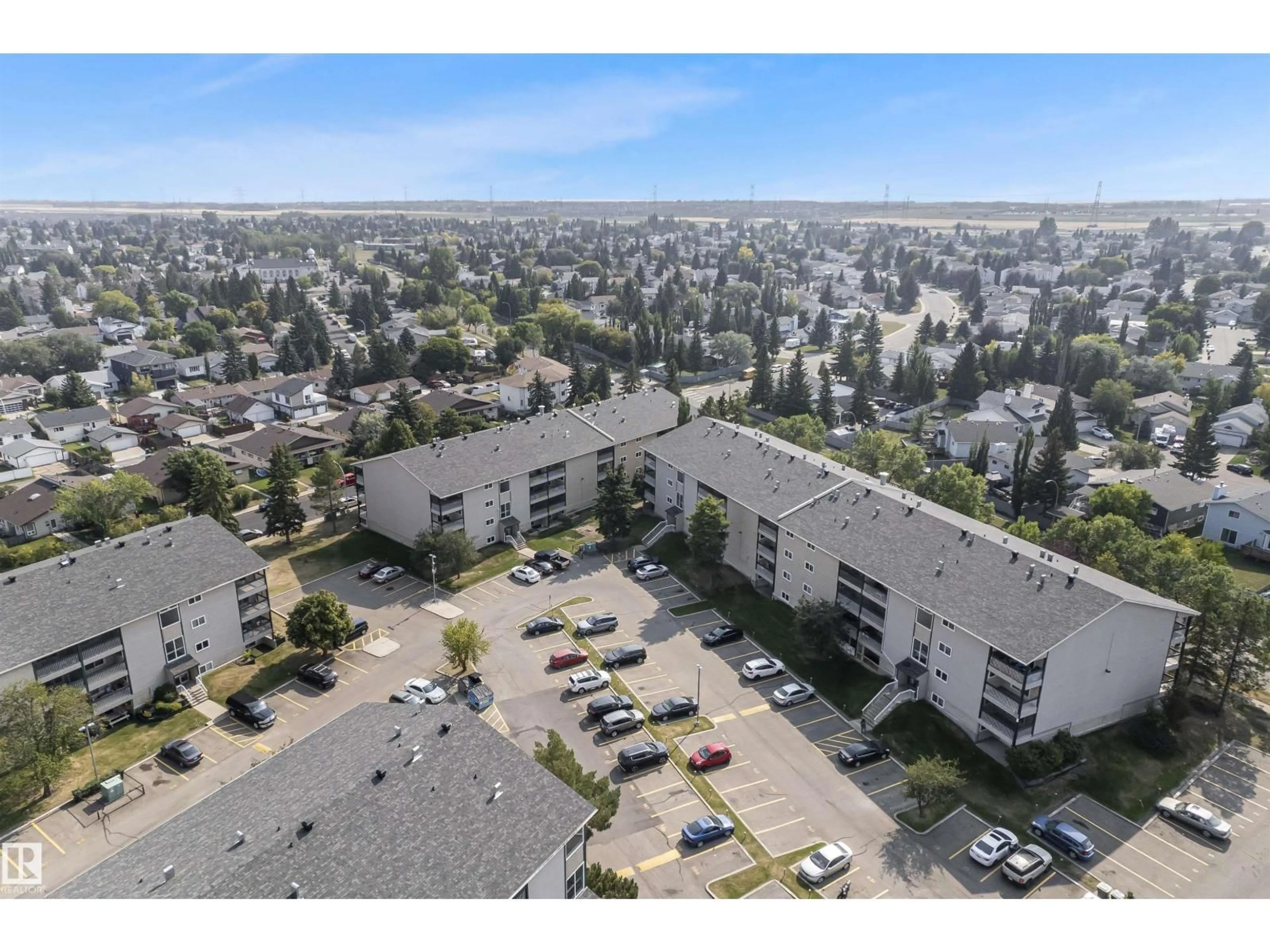 A pic from outside/outdoor area/front of a property/back of a property/a pic from drone, unknown for #208 - 1620 48 ST, Edmonton Alberta T5L5P1